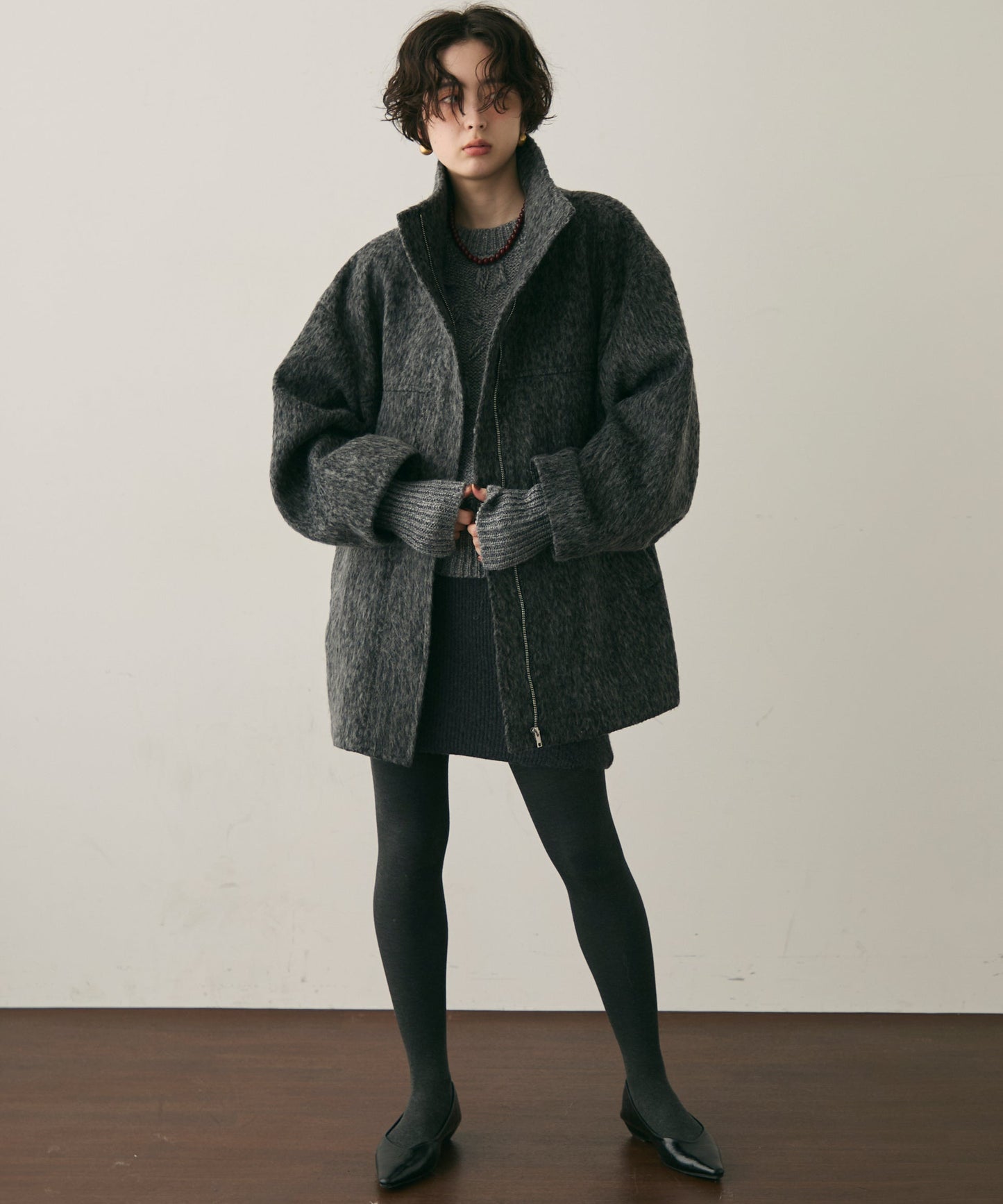 シャギービッグコート