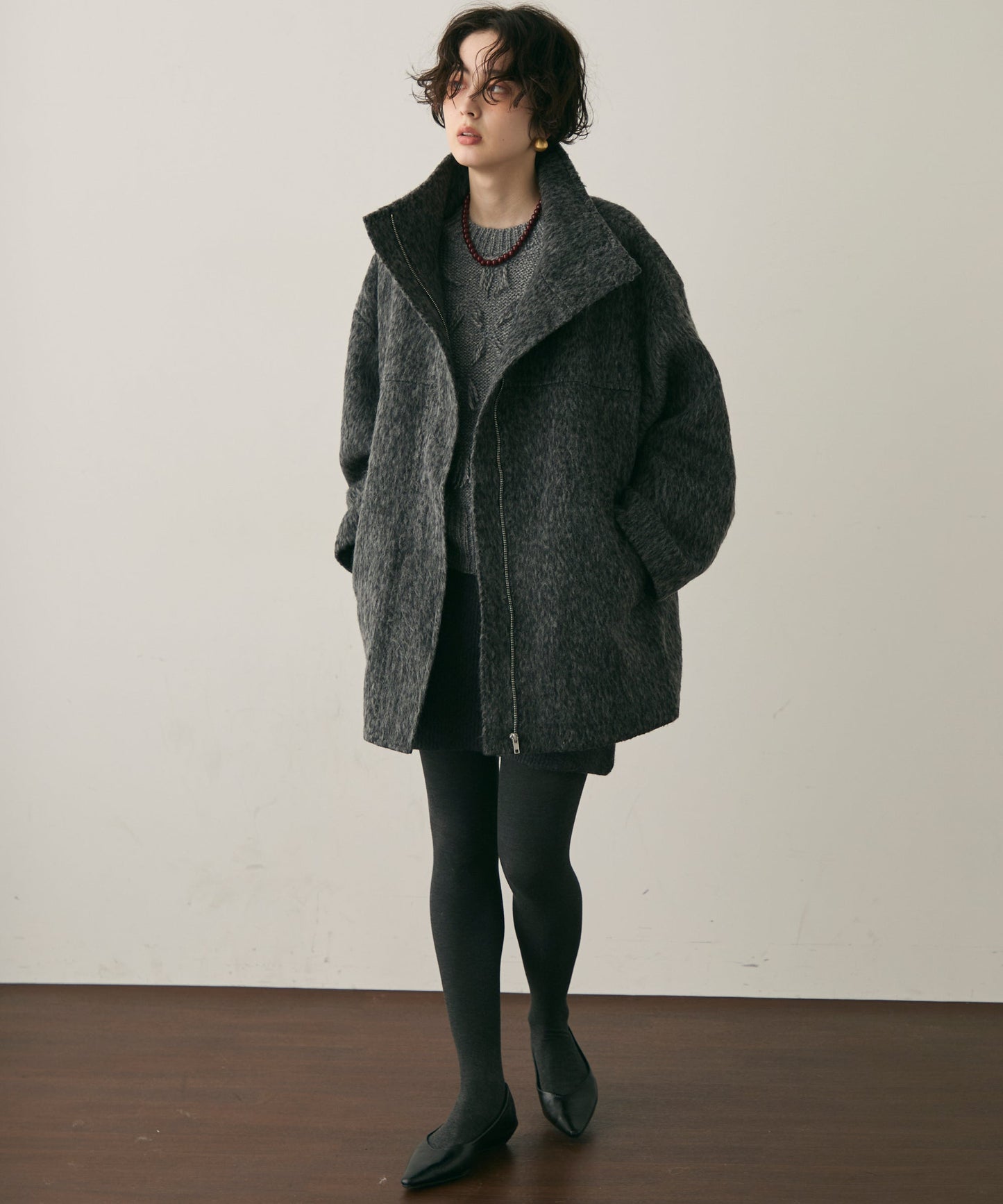 シャギービッグコート