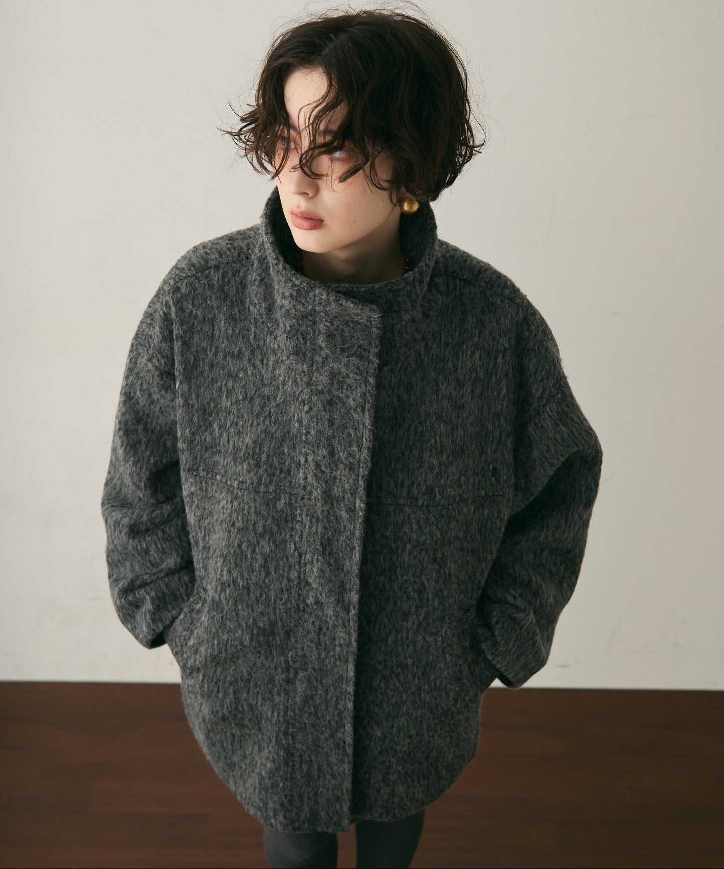 シャギービッグコート