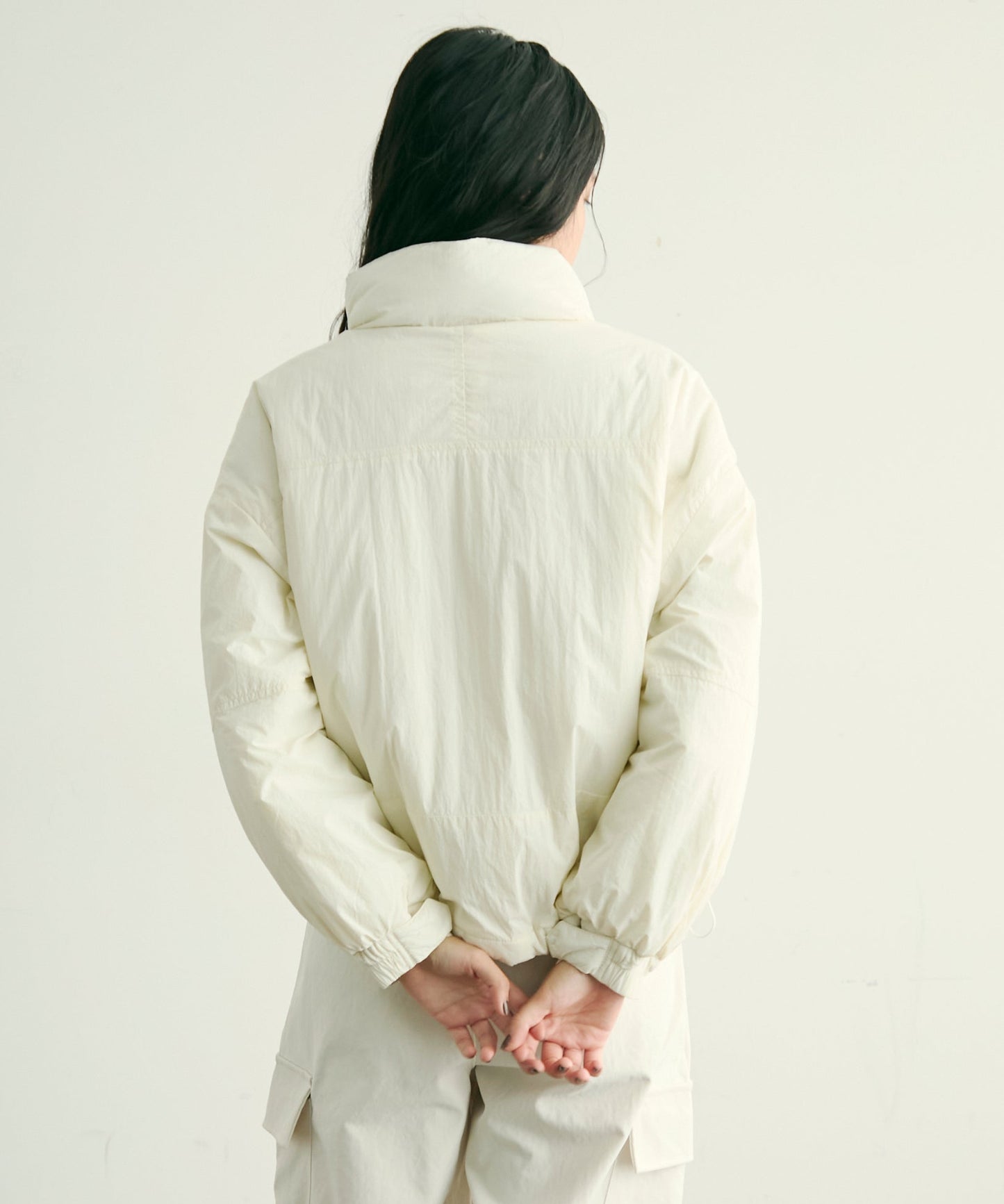 蓄熱中綿ボリュームショートブルゾン