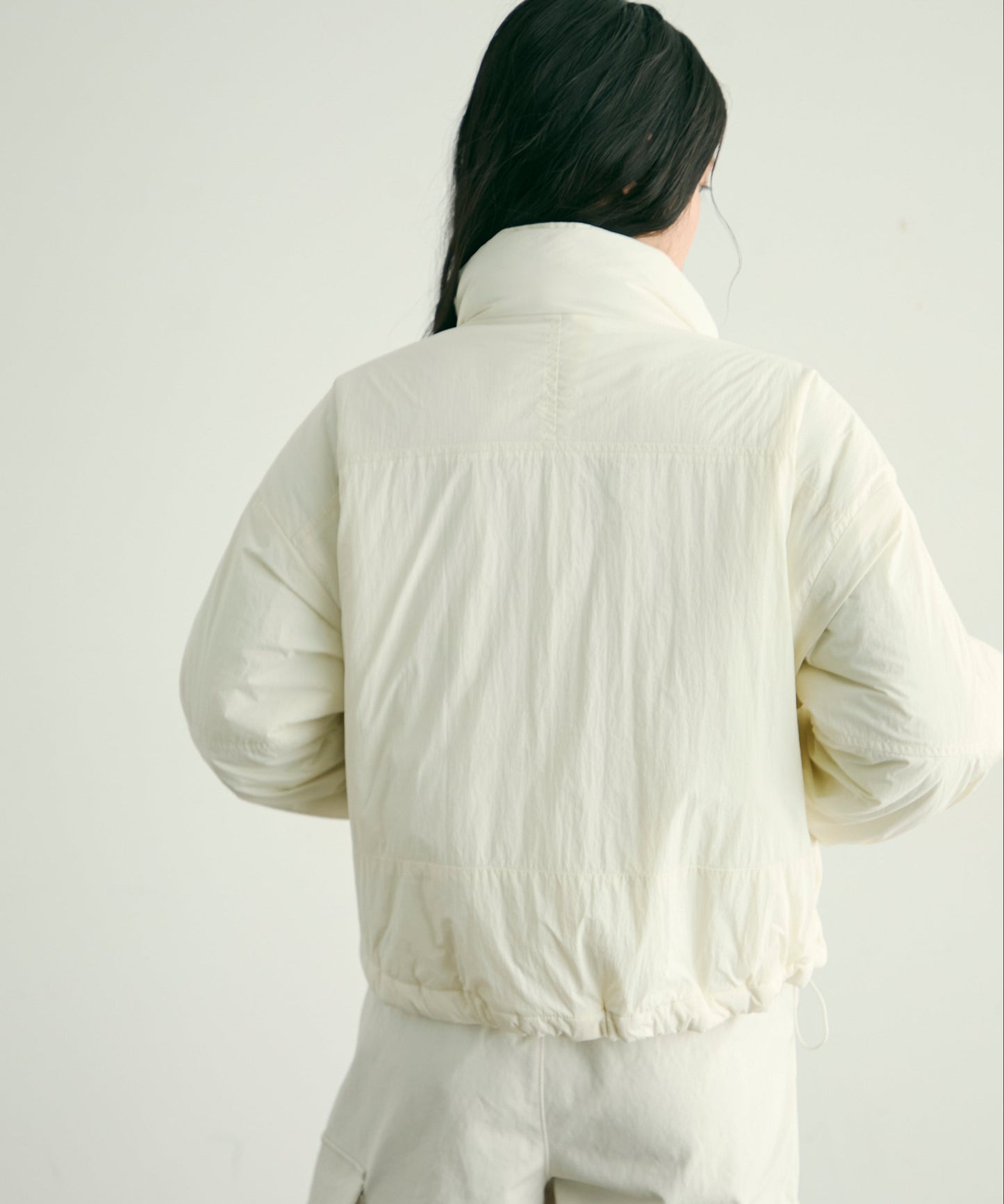 蓄熱中綿ボリュームショートブルゾン