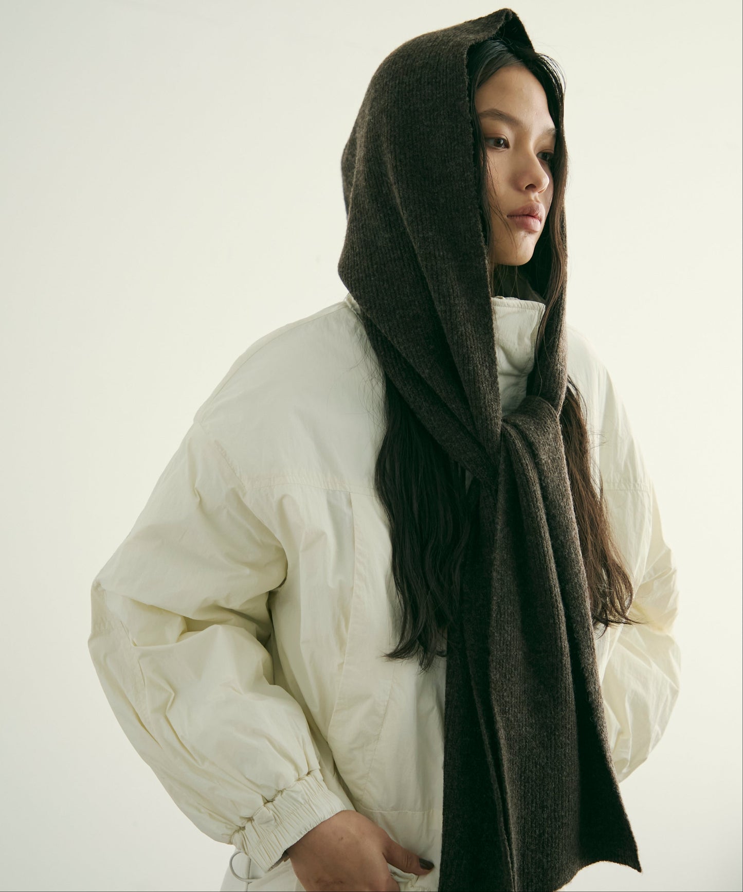 蓄熱中綿ボリュームショートブルゾン