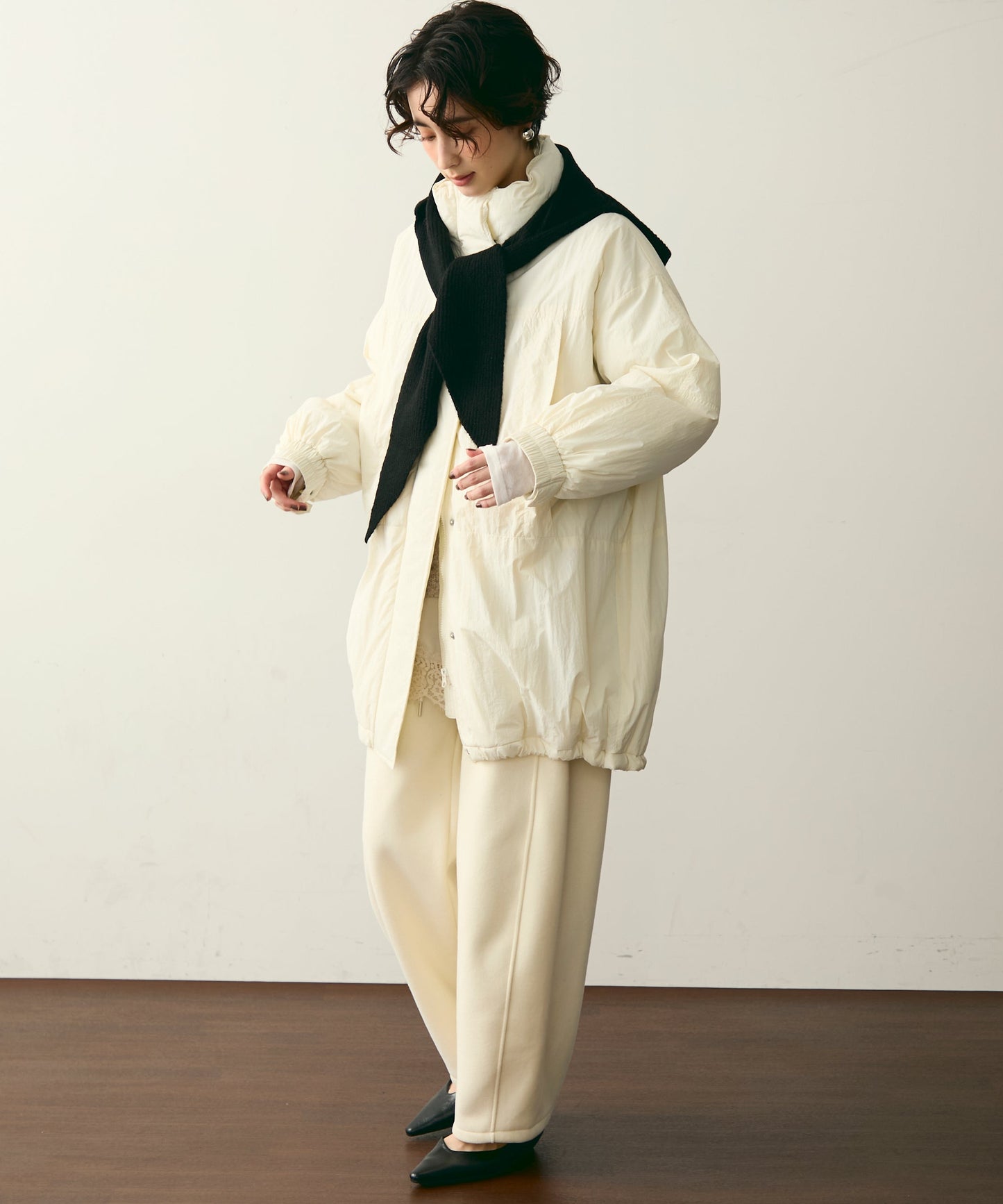 蓄熱中綿ボリュームコート