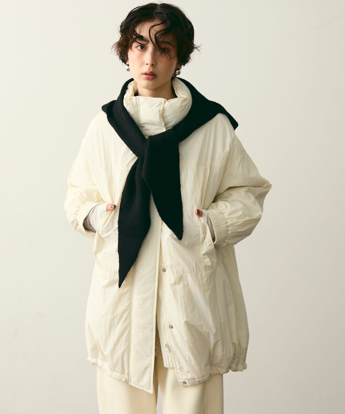 蓄熱中綿ボリュームコート