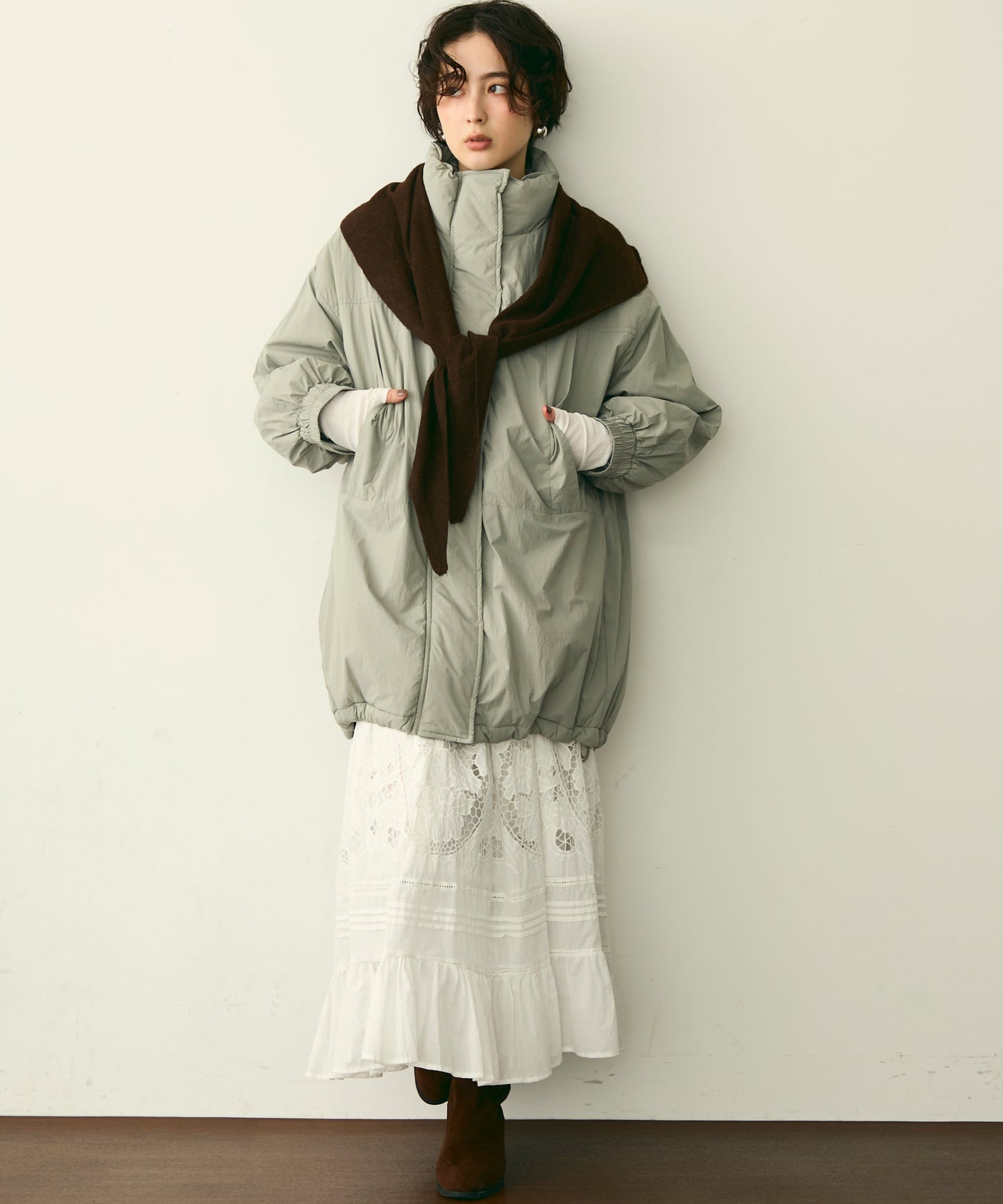 蓄熱中綿ボリュームコート