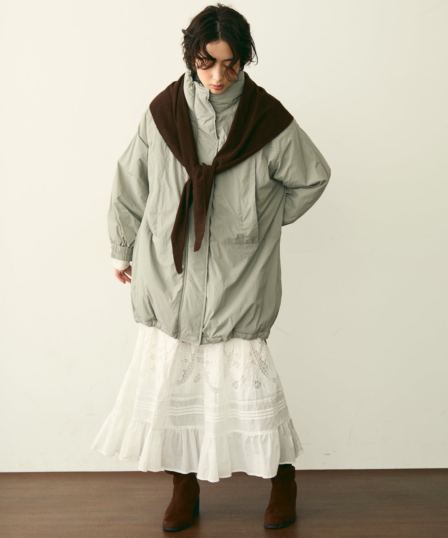 蓄熱中綿ボリュームコート