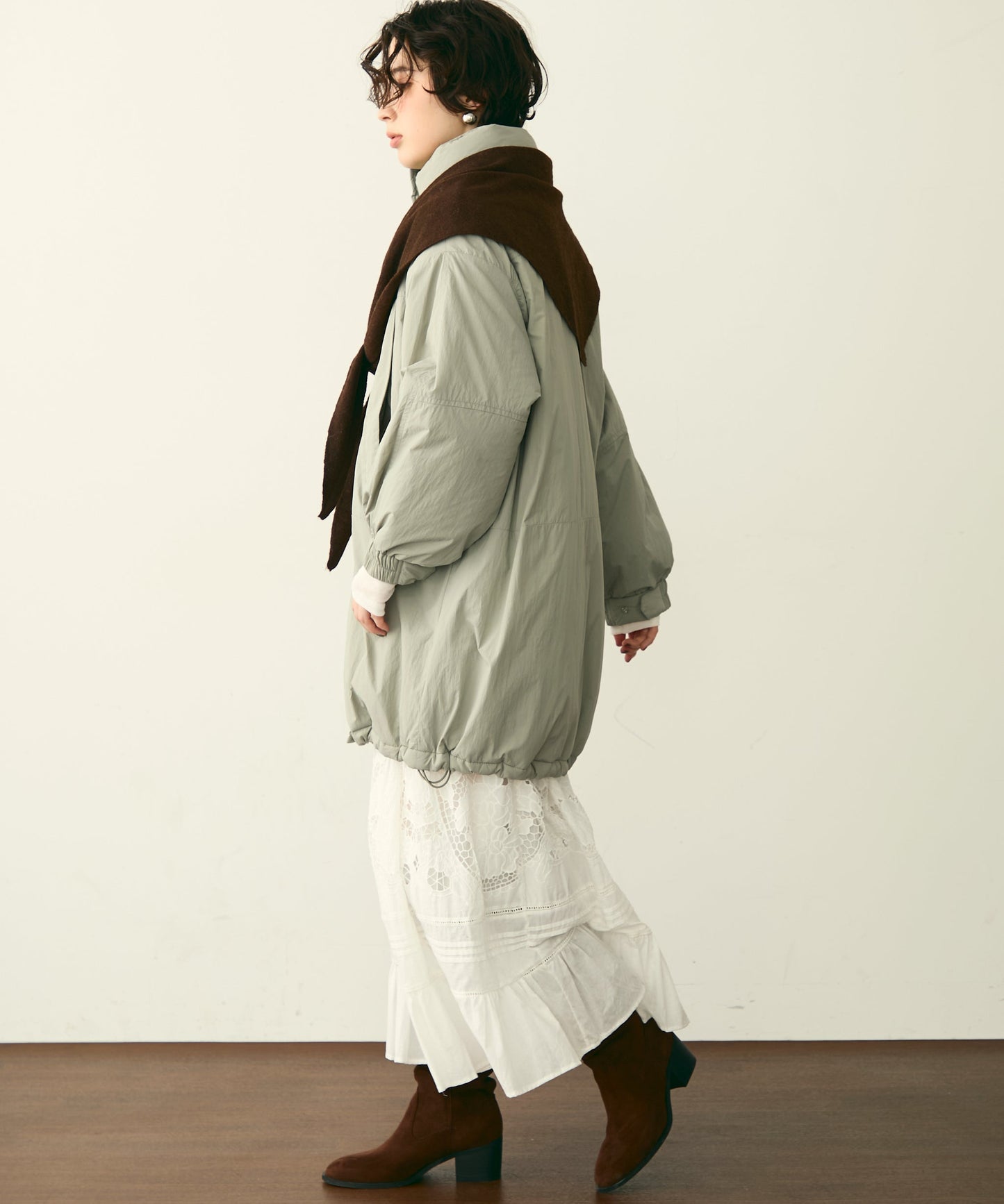 蓄熱中綿ボリュームコート