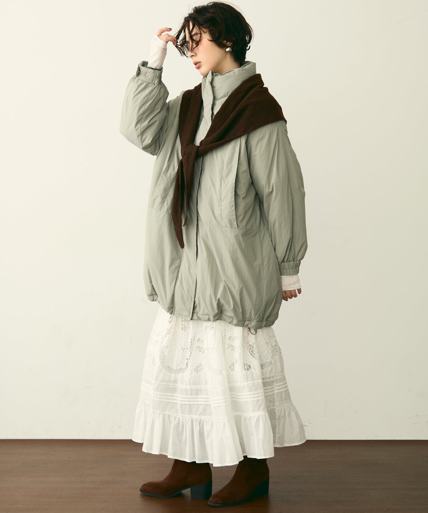 蓄熱中綿ボリュームコート