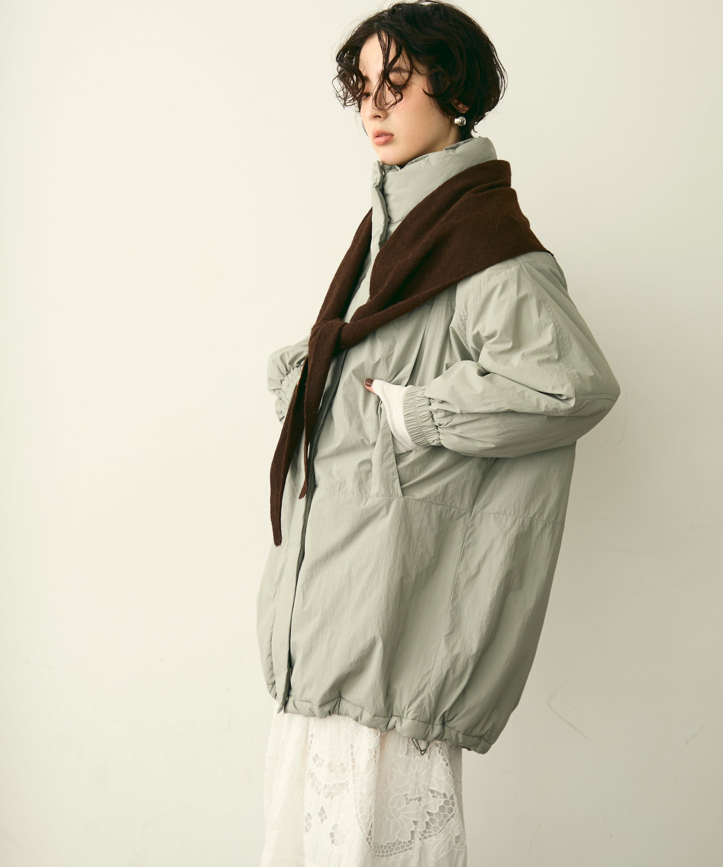 蓄熱中綿ボリュームコート