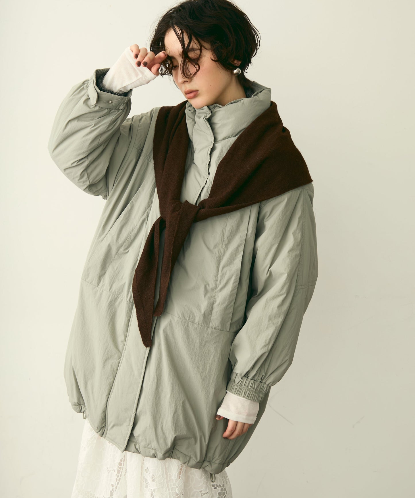 蓄熱中綿ボリュームコート