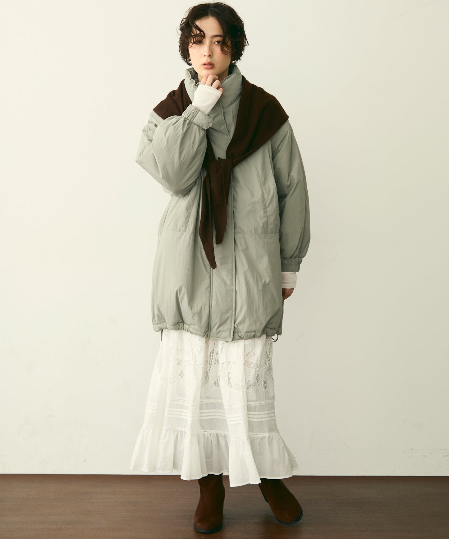 蓄熱中綿ボリュームコート