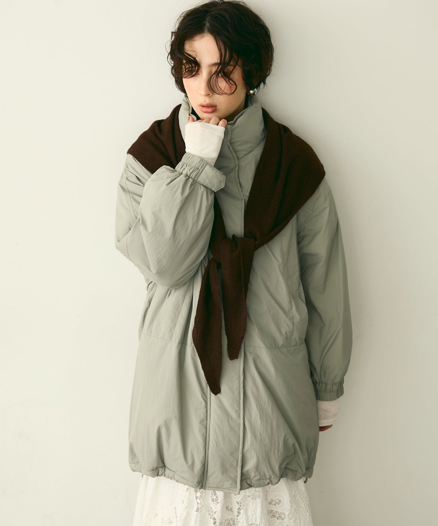 蓄熱中綿ボリュームコート