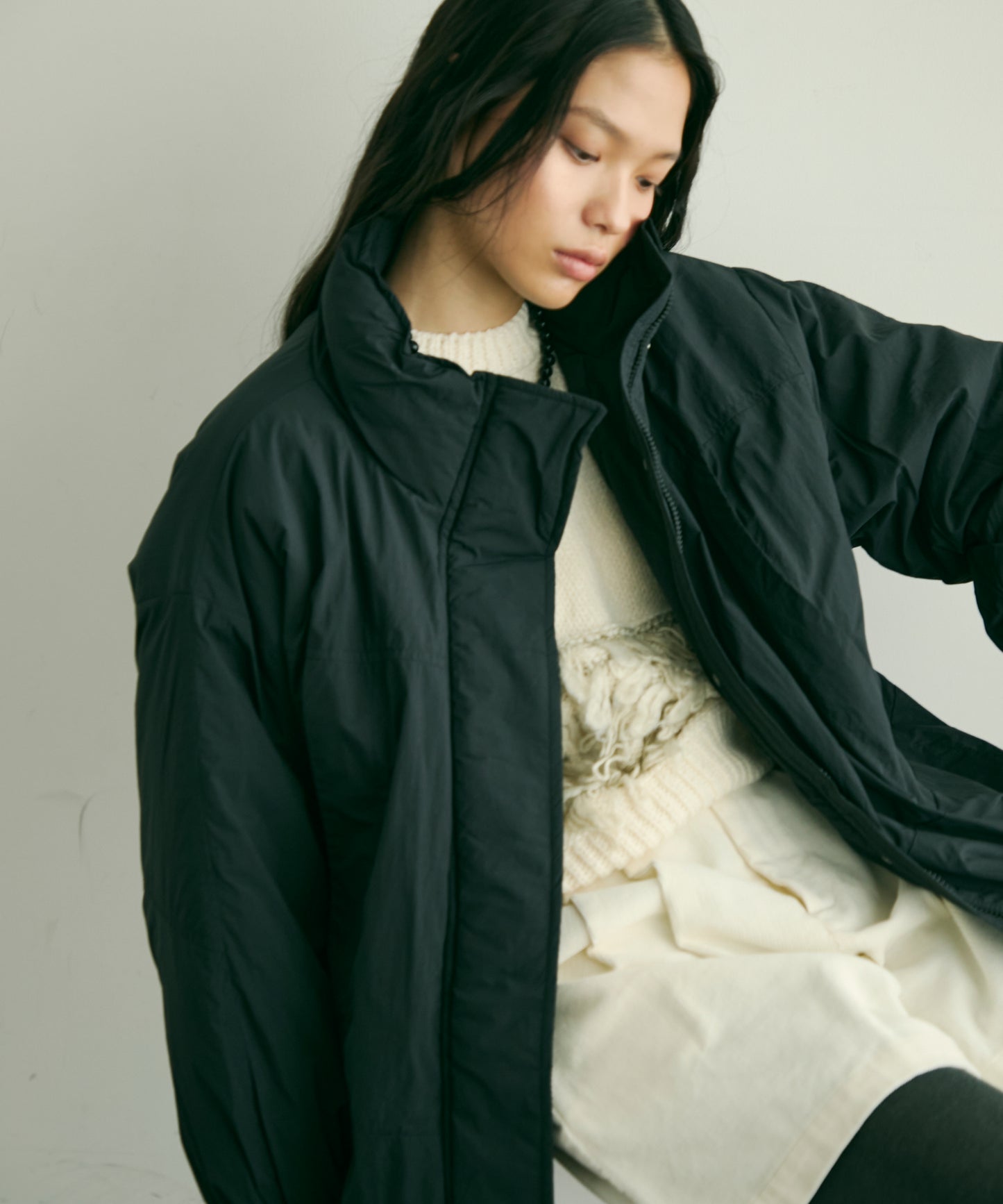 蓄熱中綿ボリュームコート