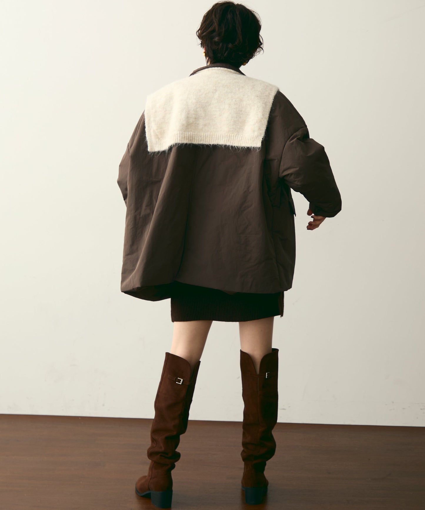 パテッドテーラーコート