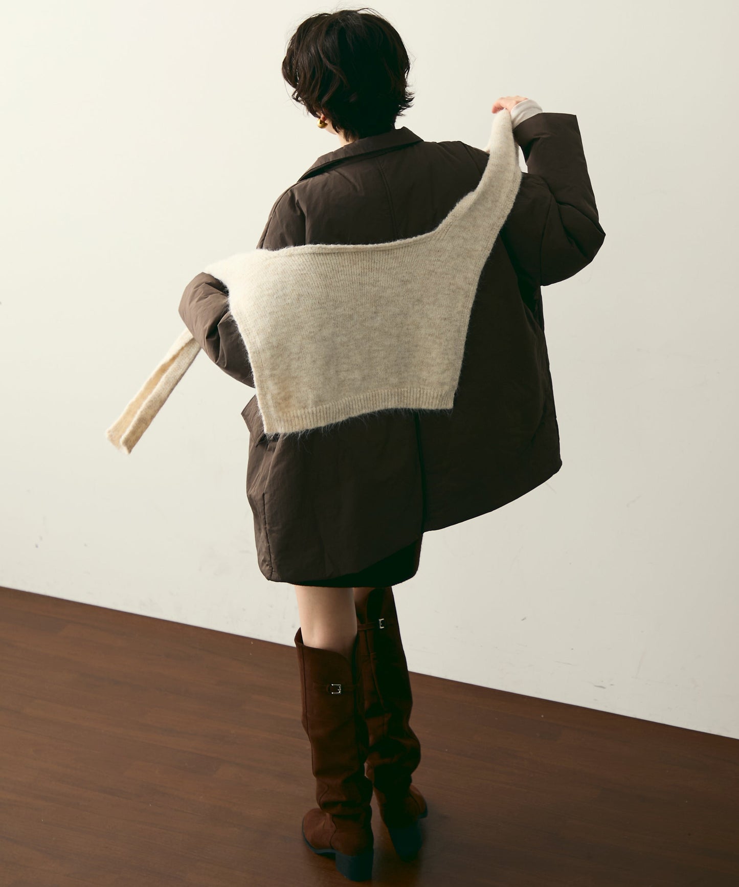 パテッドテーラーコート