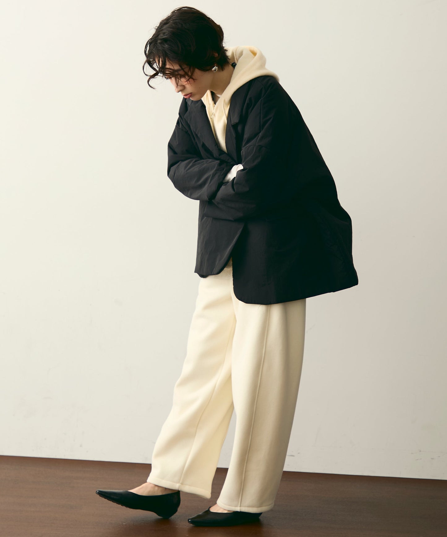 パテッドテーラーコート