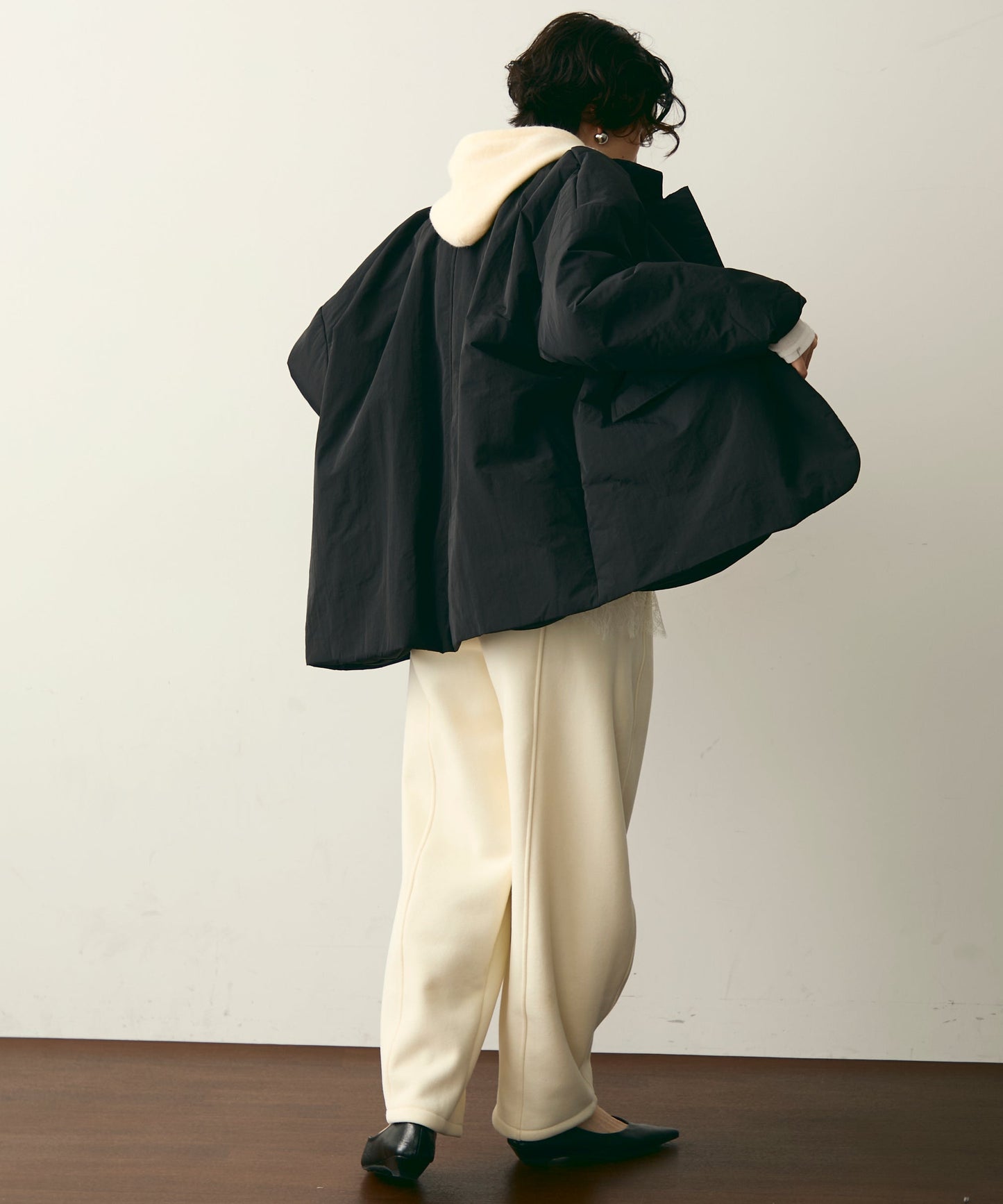 パテッドテーラーコート