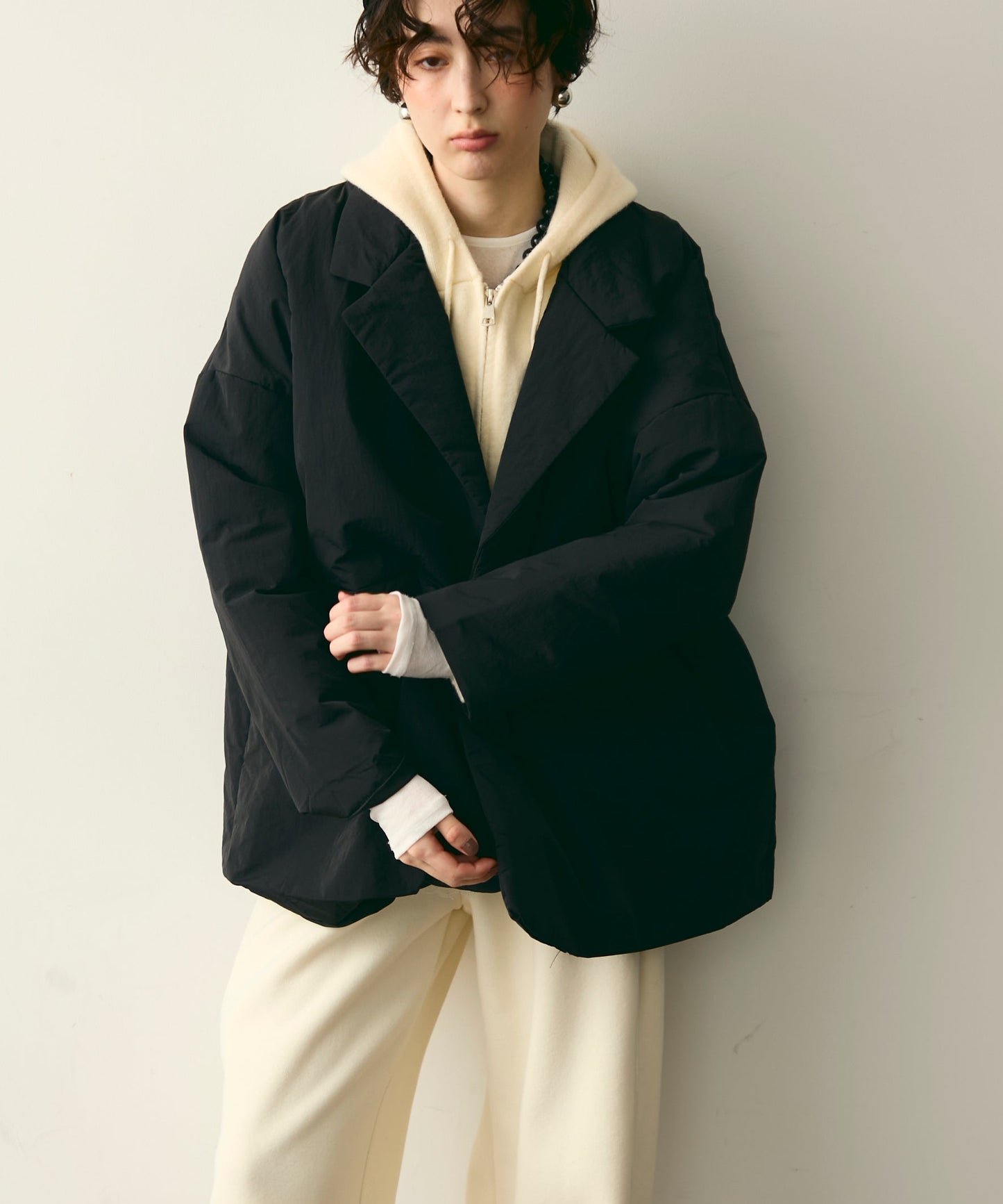 パテッドテーラーコート