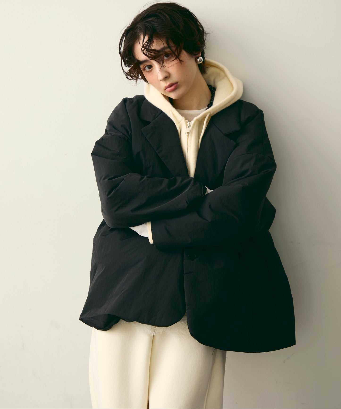 パテッドテーラーコート