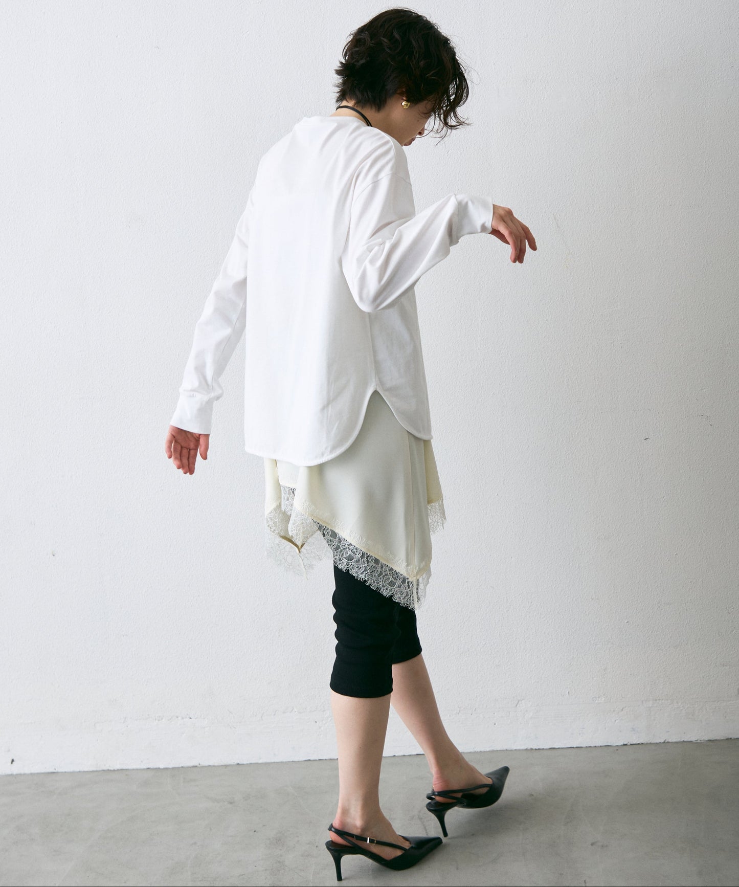 ラウンドヘムロンT