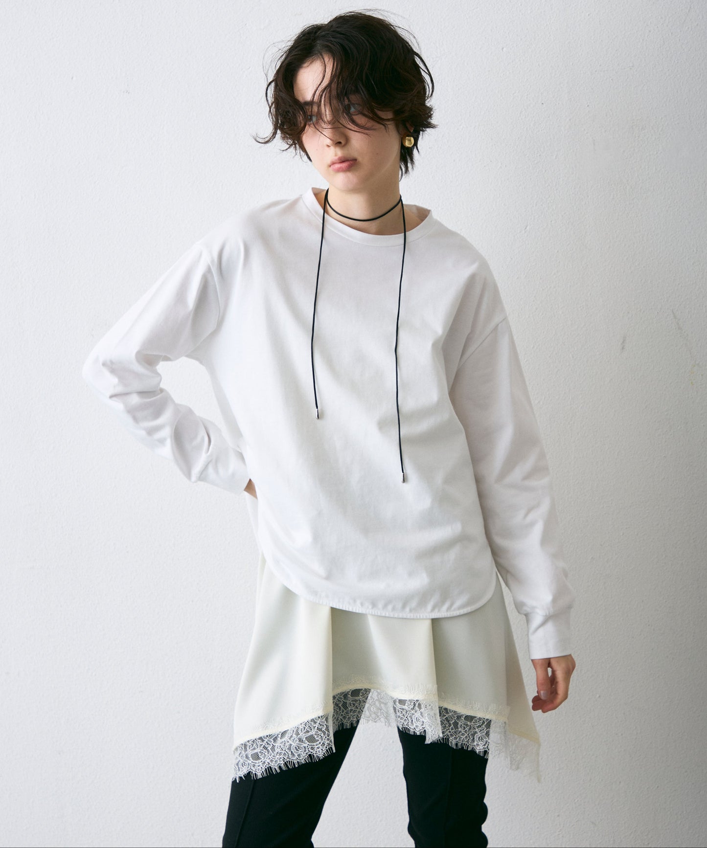 ラウンドヘムロンT