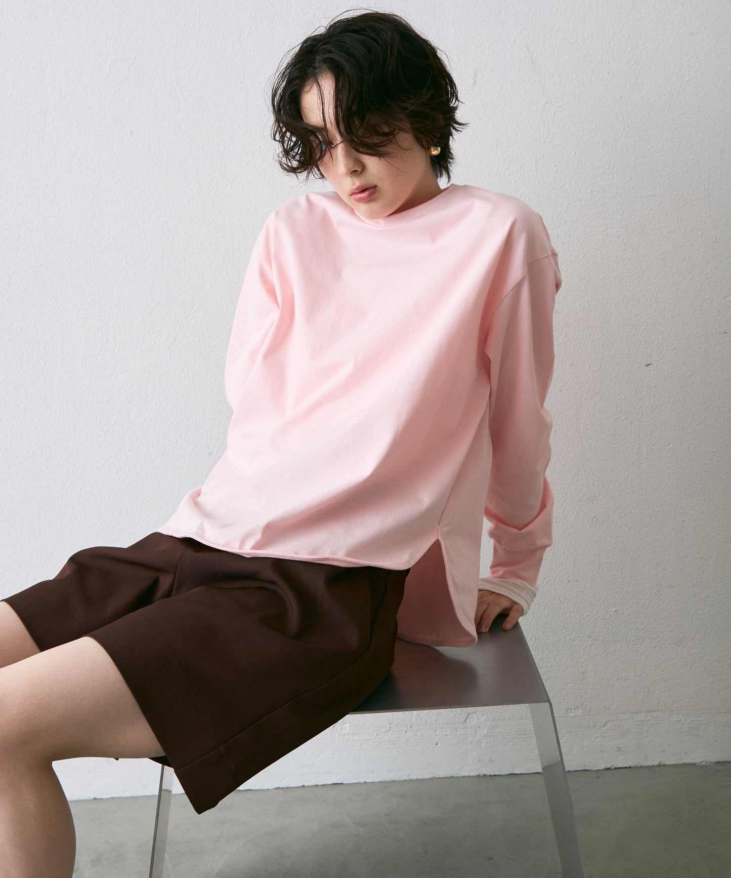 ラウンドヘムロンT