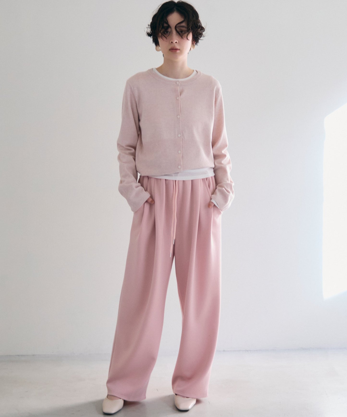 ダンボールニットコクーンパンツ