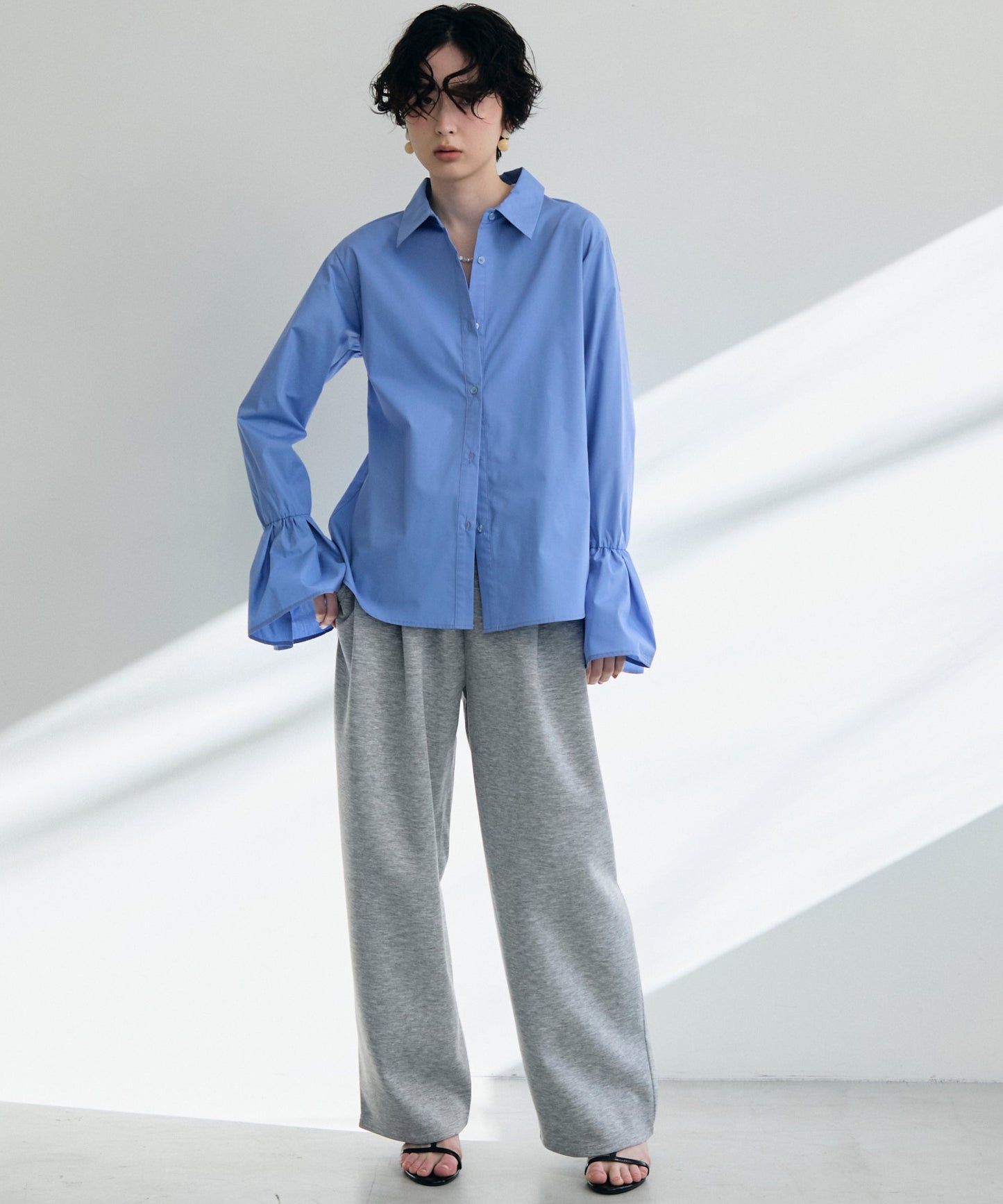 ダンボールニットコクーンパンツ