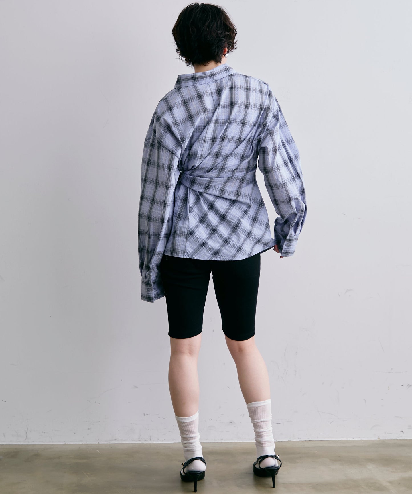 リブサイクルパンツ