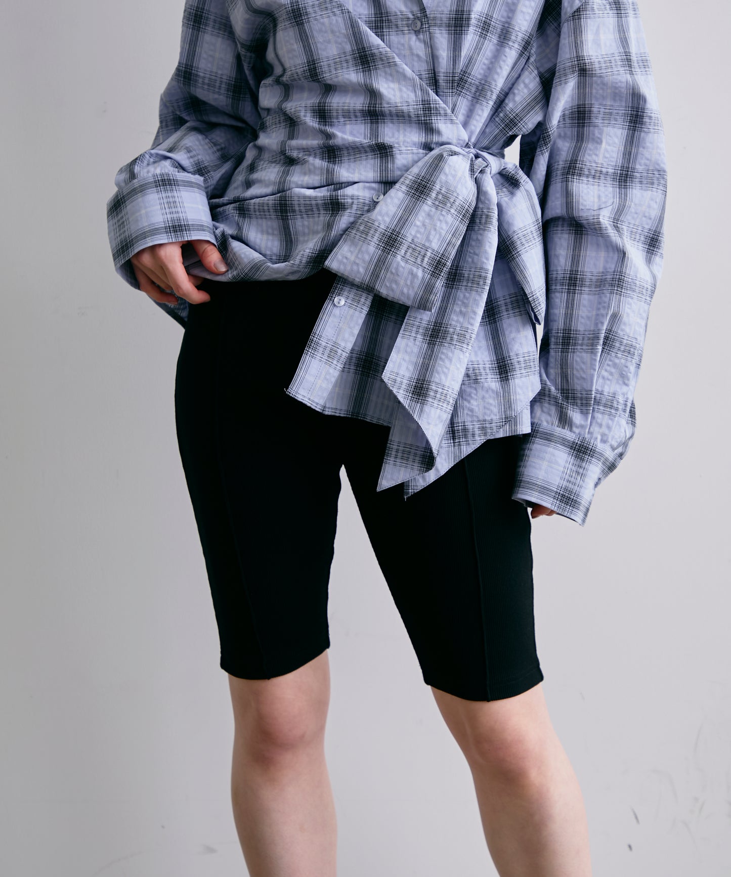 リブサイクルパンツ