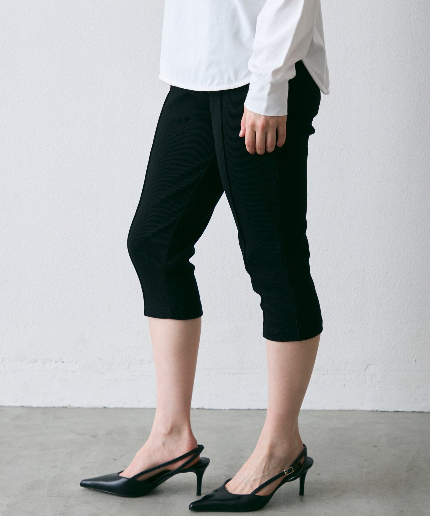 リブサイクルパンツ