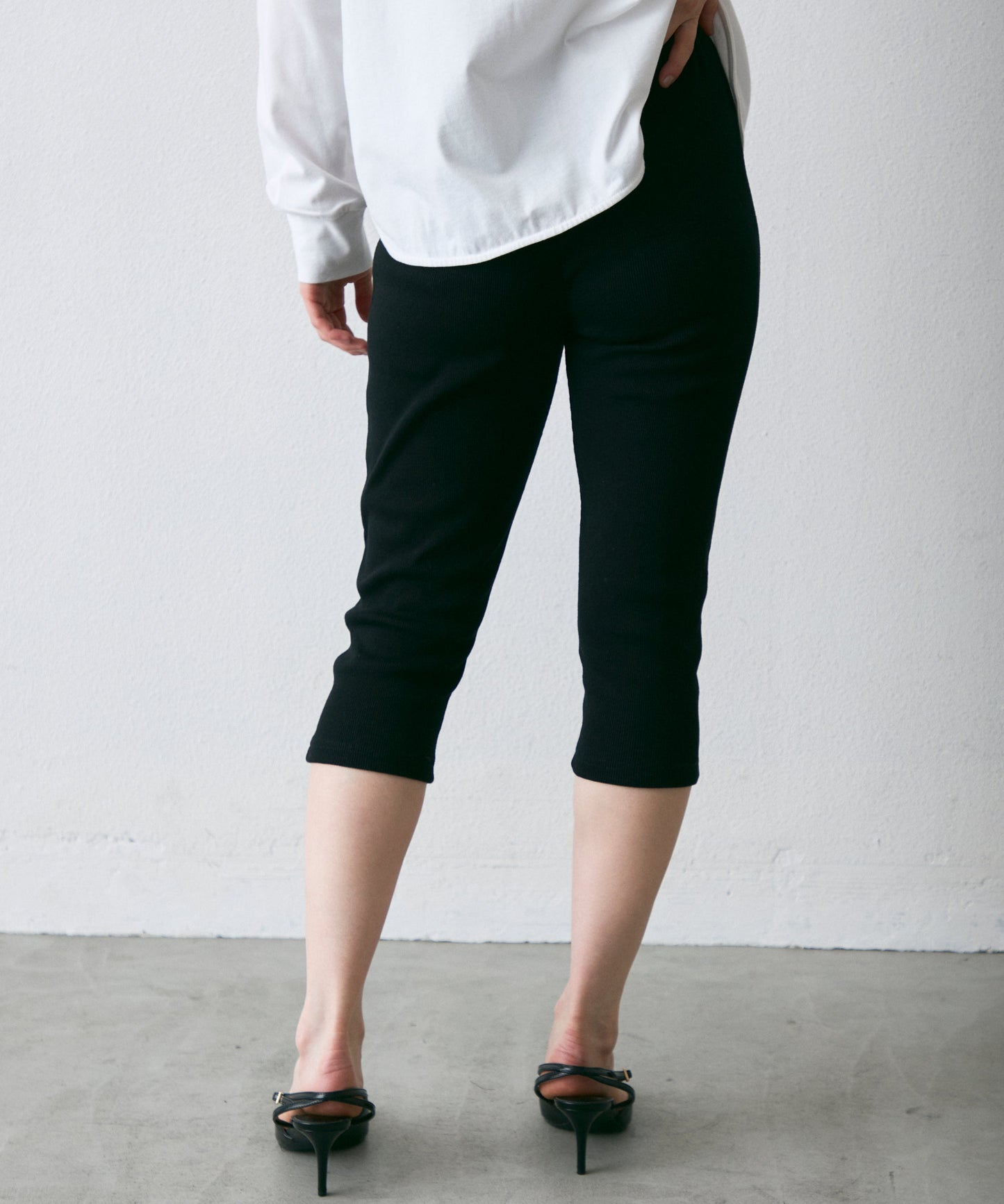 リブサイクルパンツ