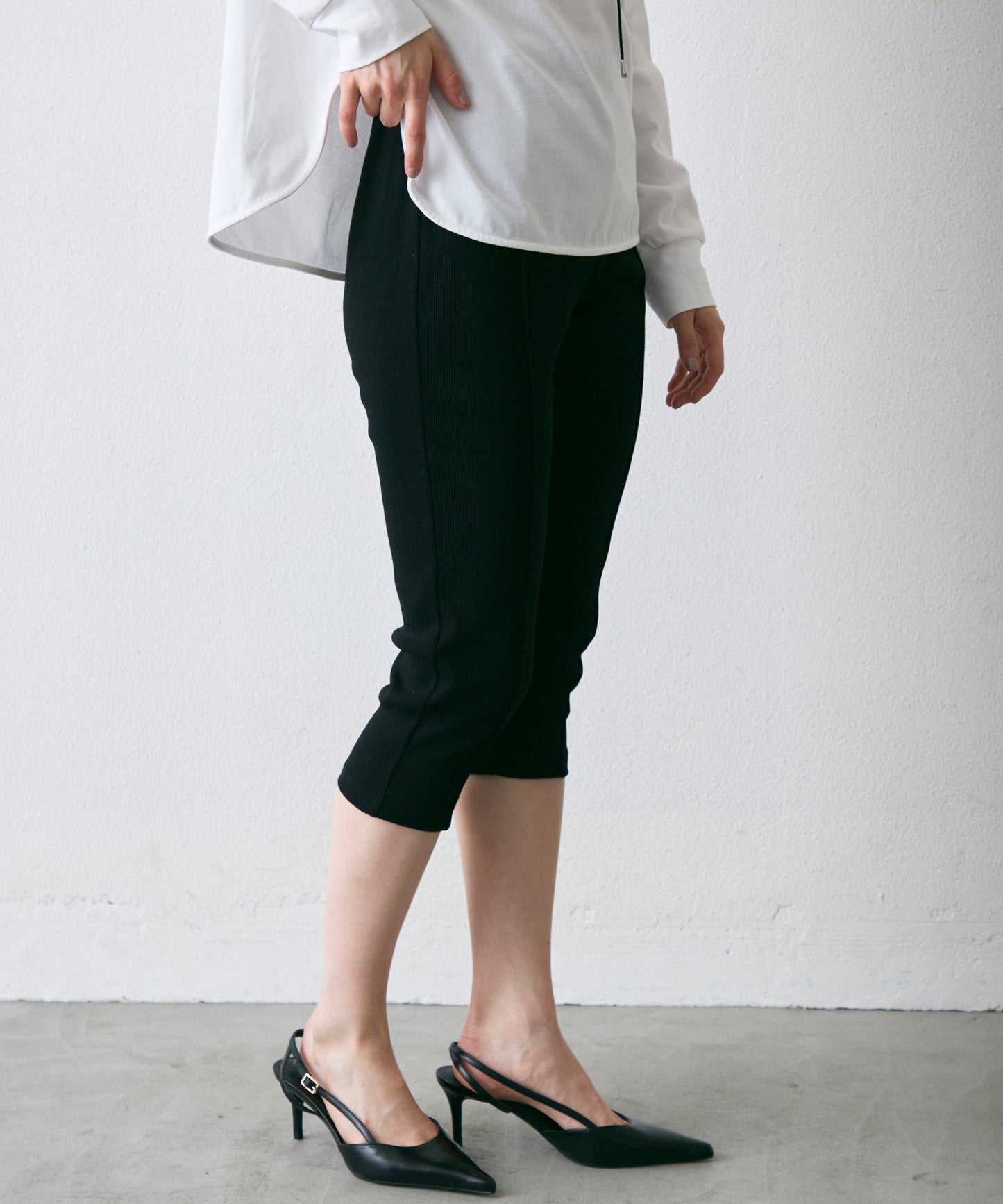 リブサイクルパンツ