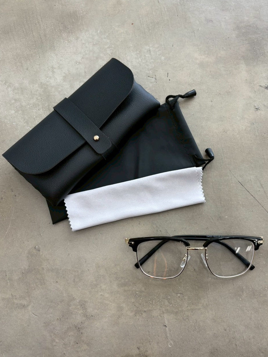 ケース付きブローメガネ