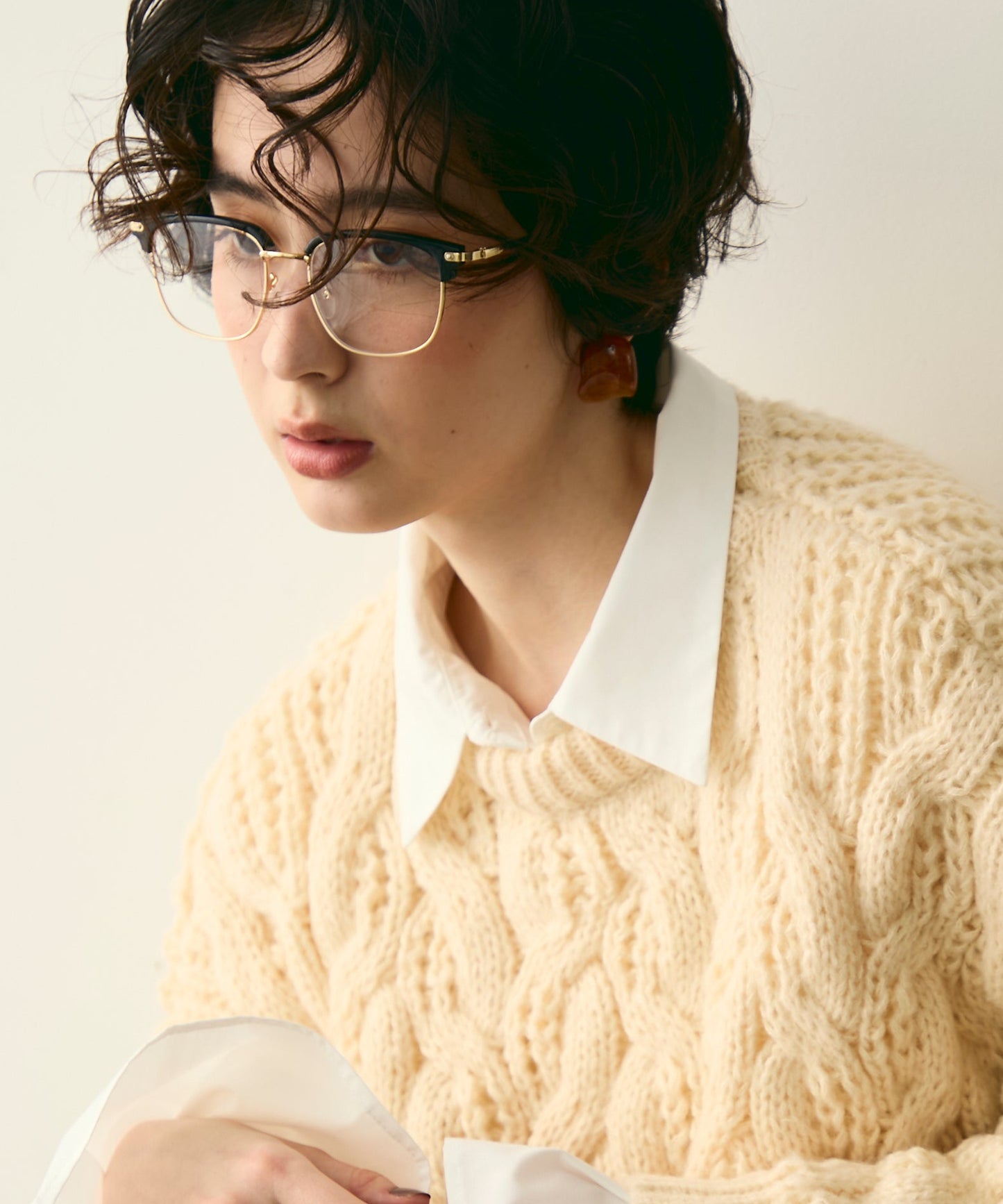 ケース付きブローメガネ