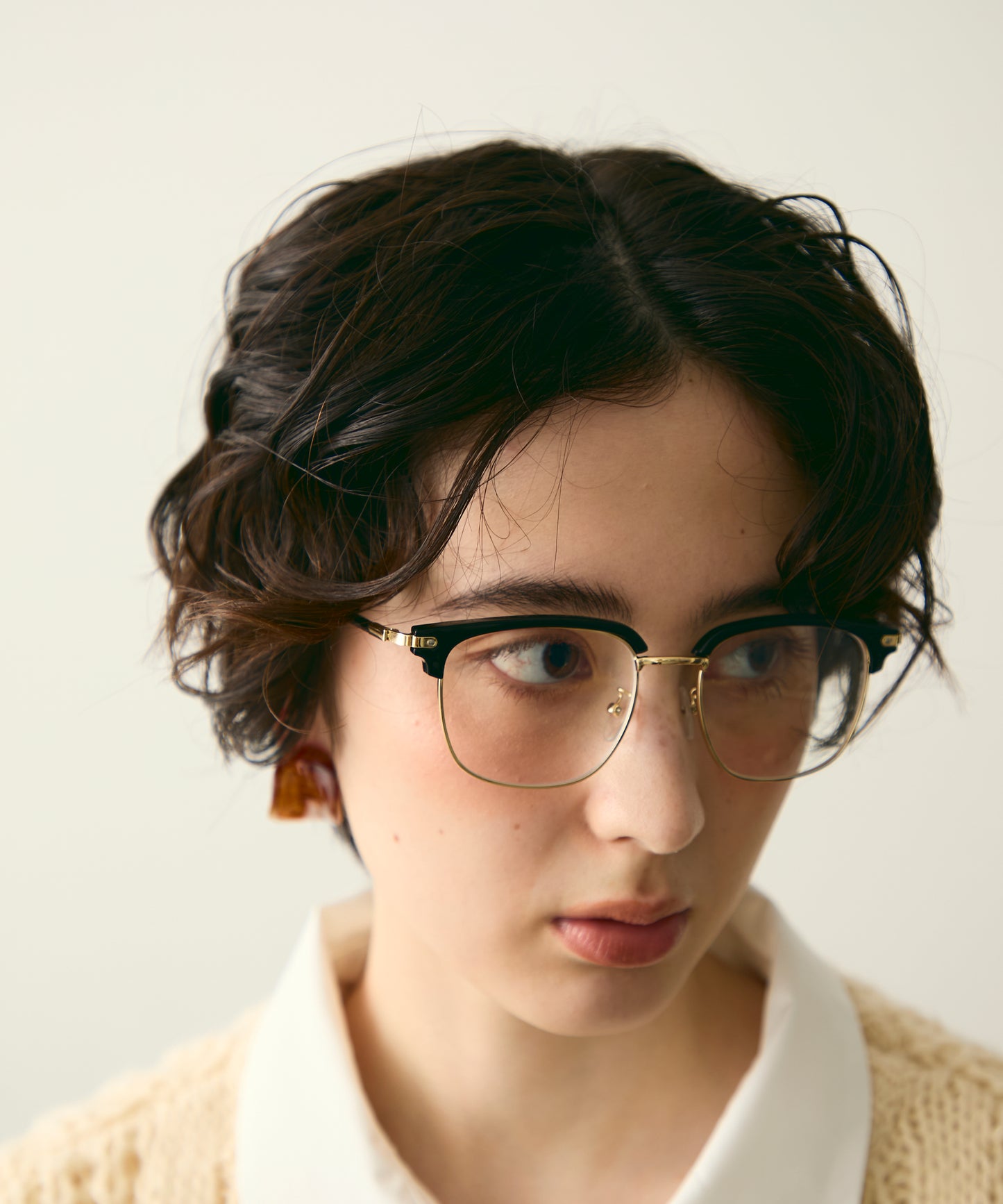 ケース付きブローメガネ