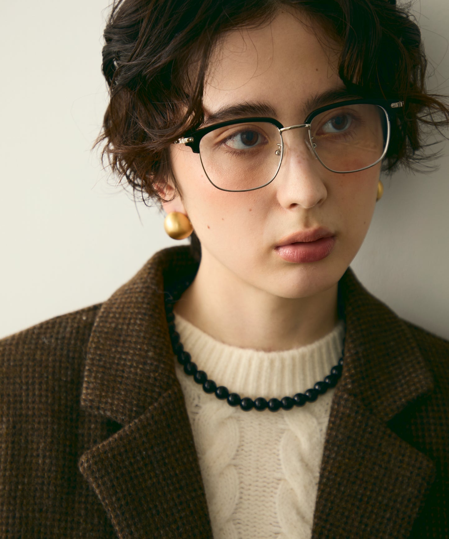 ケース付きブローメガネ