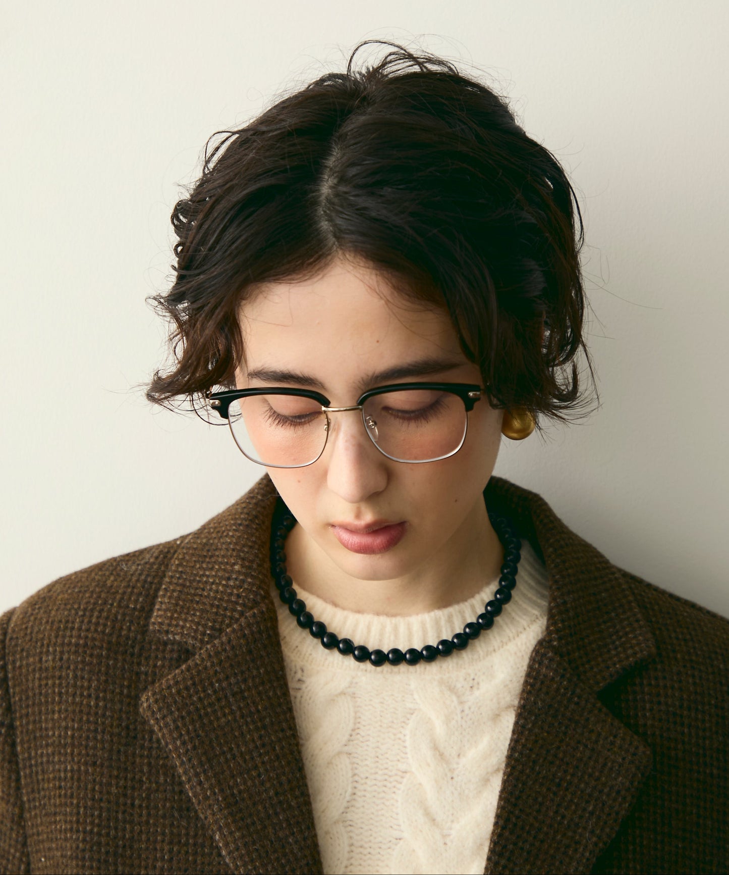 ケース付きブローメガネ