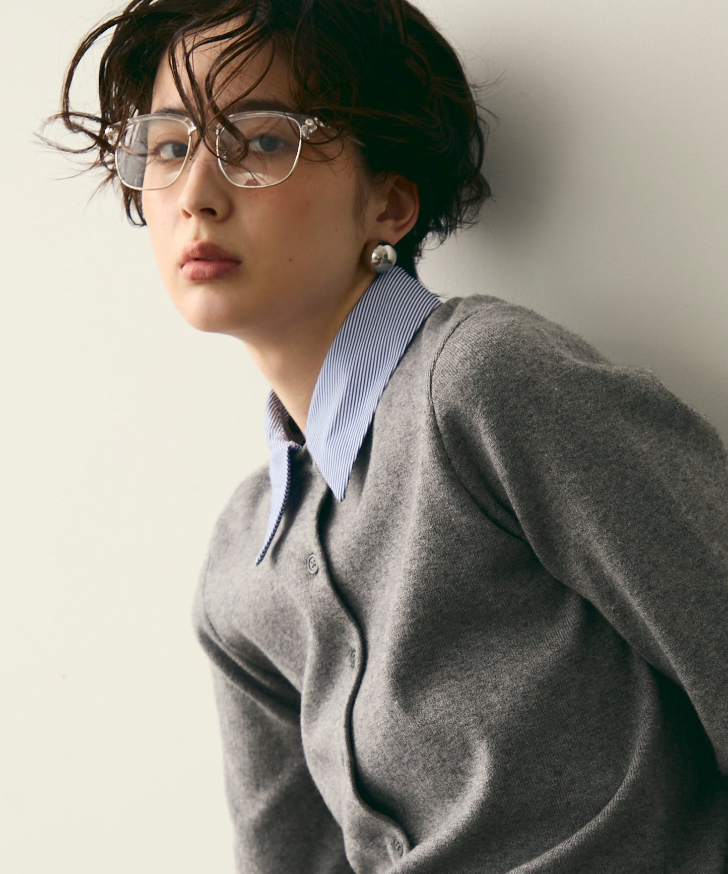 ケース付きブローメガネ