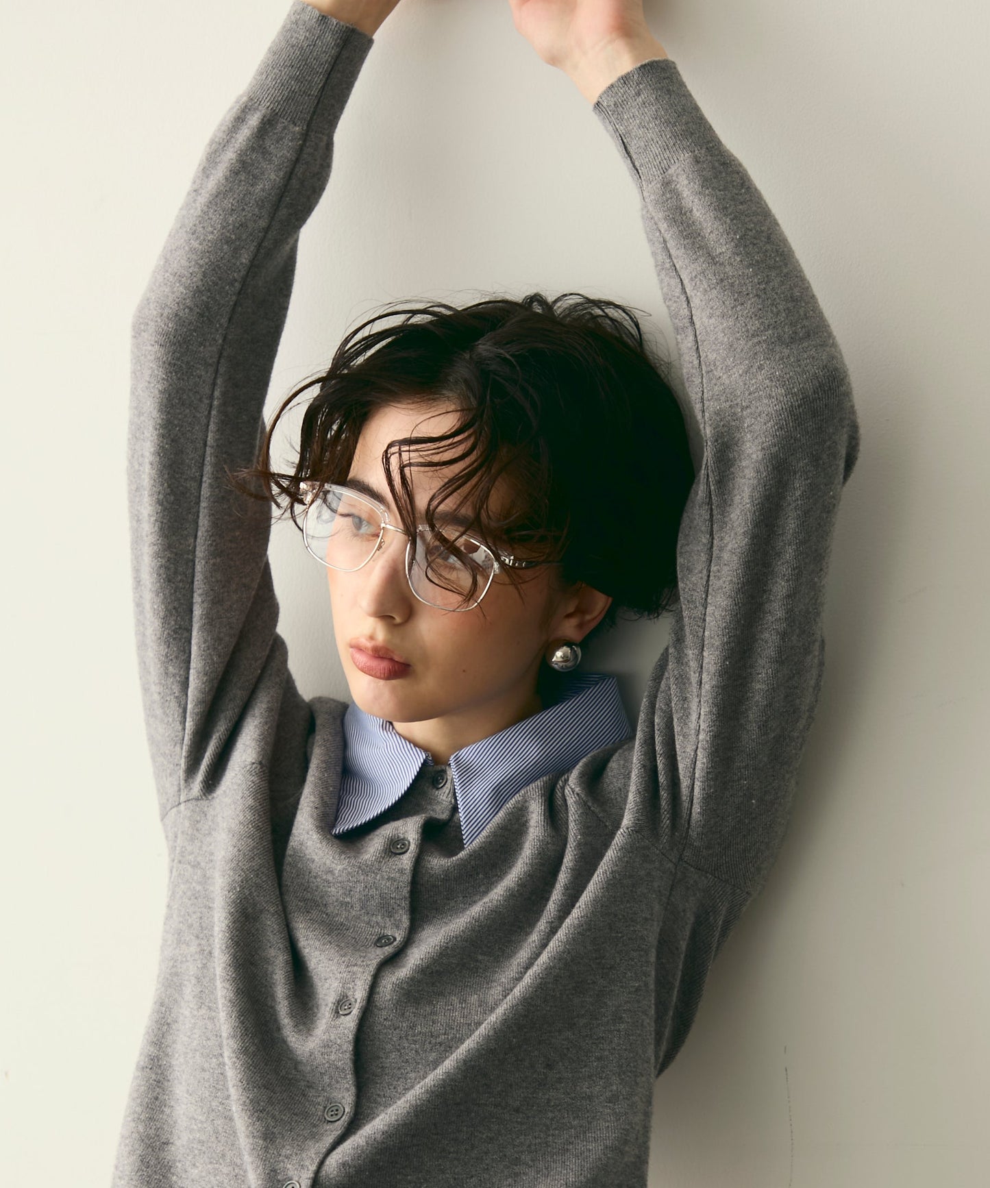 ケース付きブローメガネ