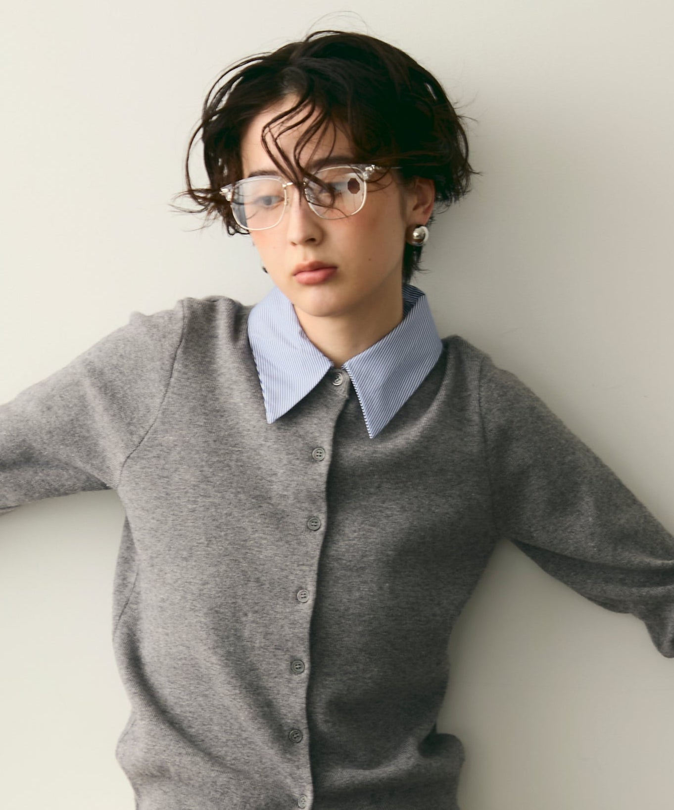 ケース付きブローメガネ