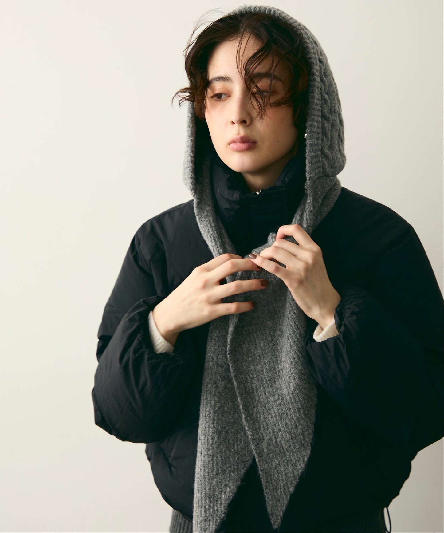 ケーブルフードマフラー