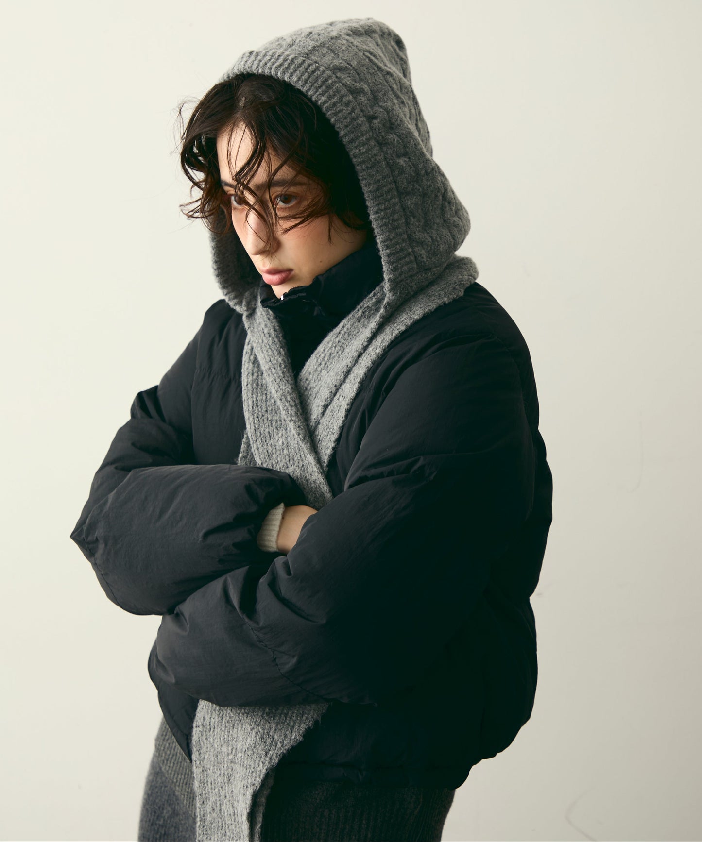 ケーブルフードマフラー