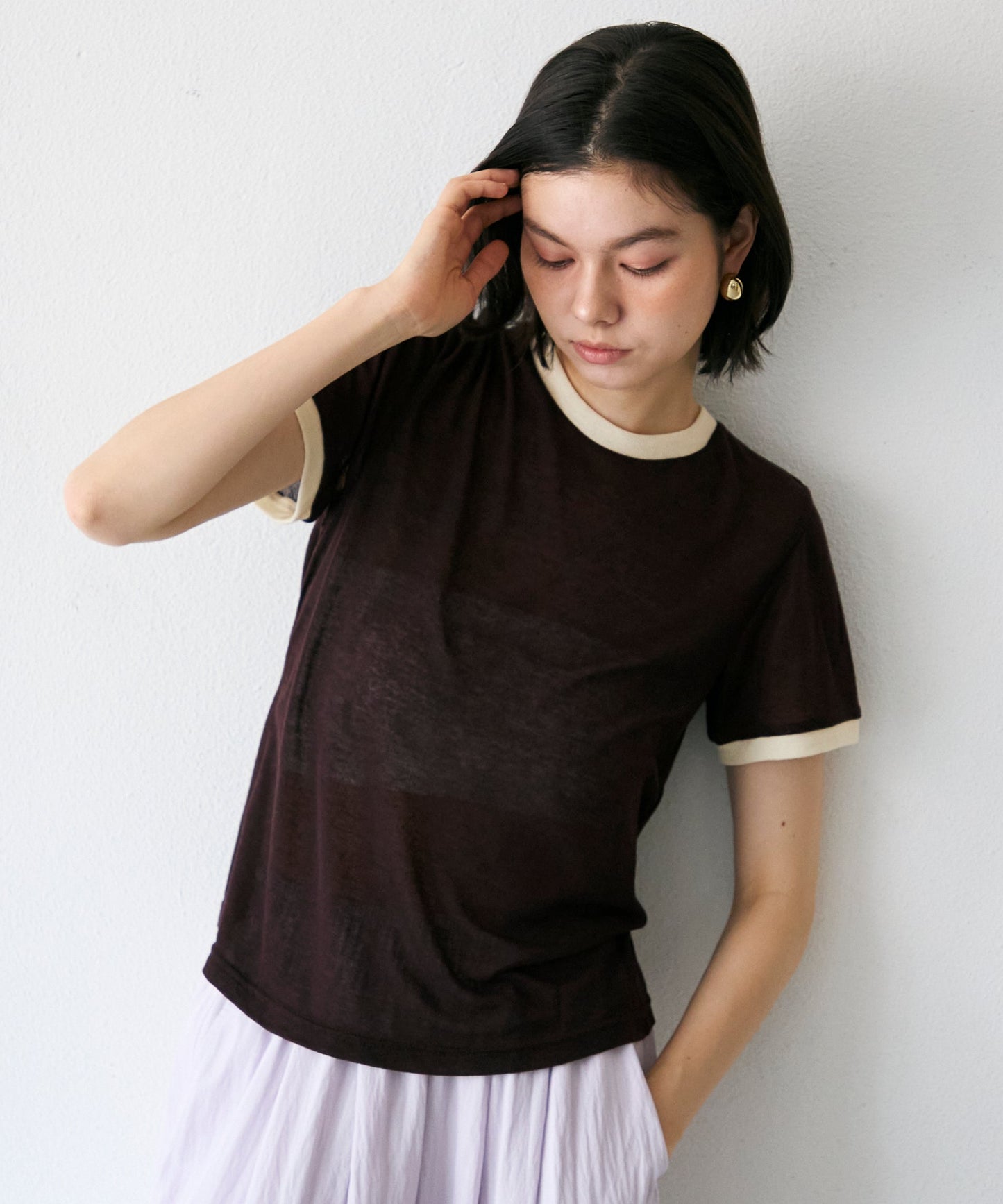 シアーリンガーTシャツ