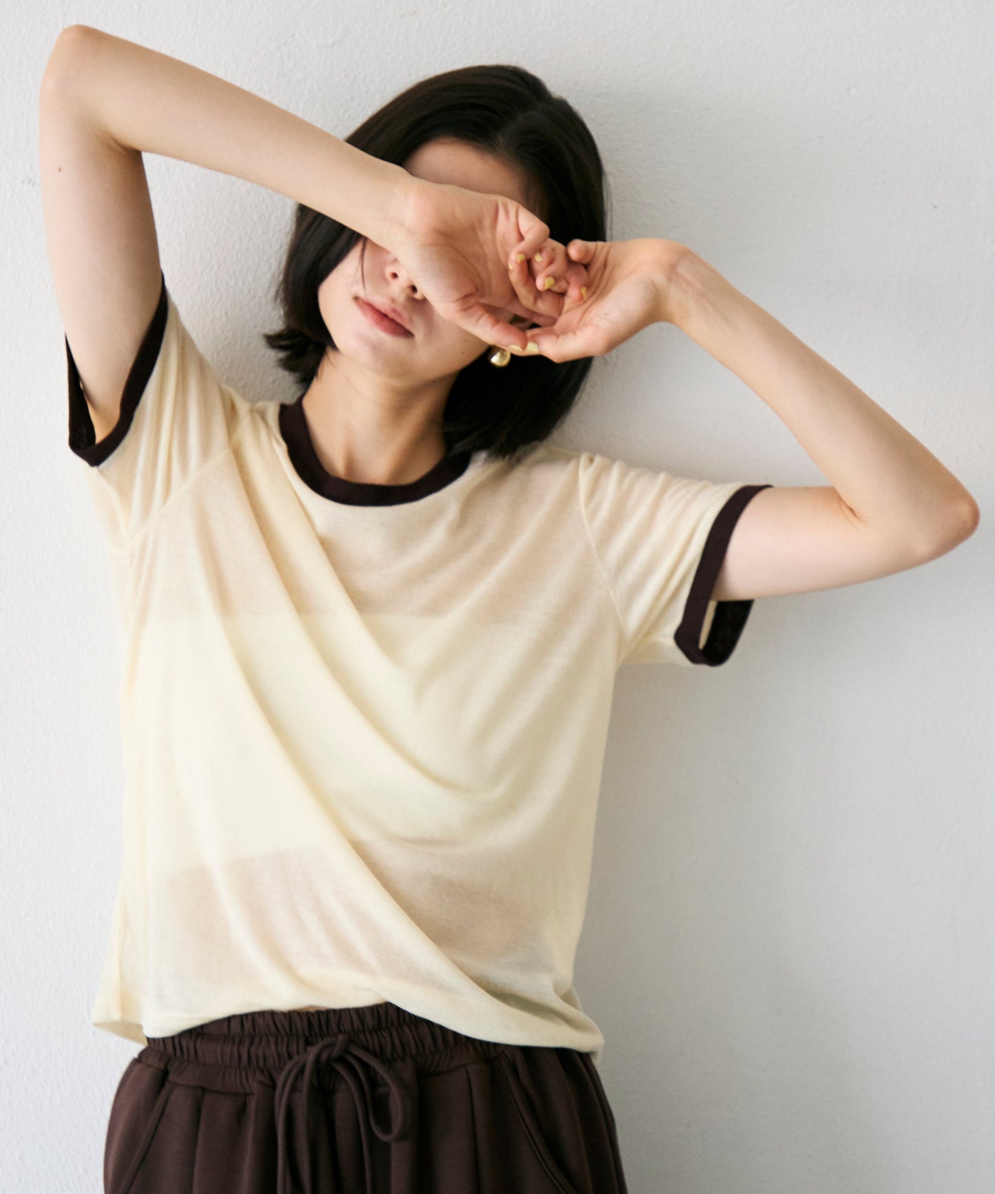 シアーリンガーTシャツ