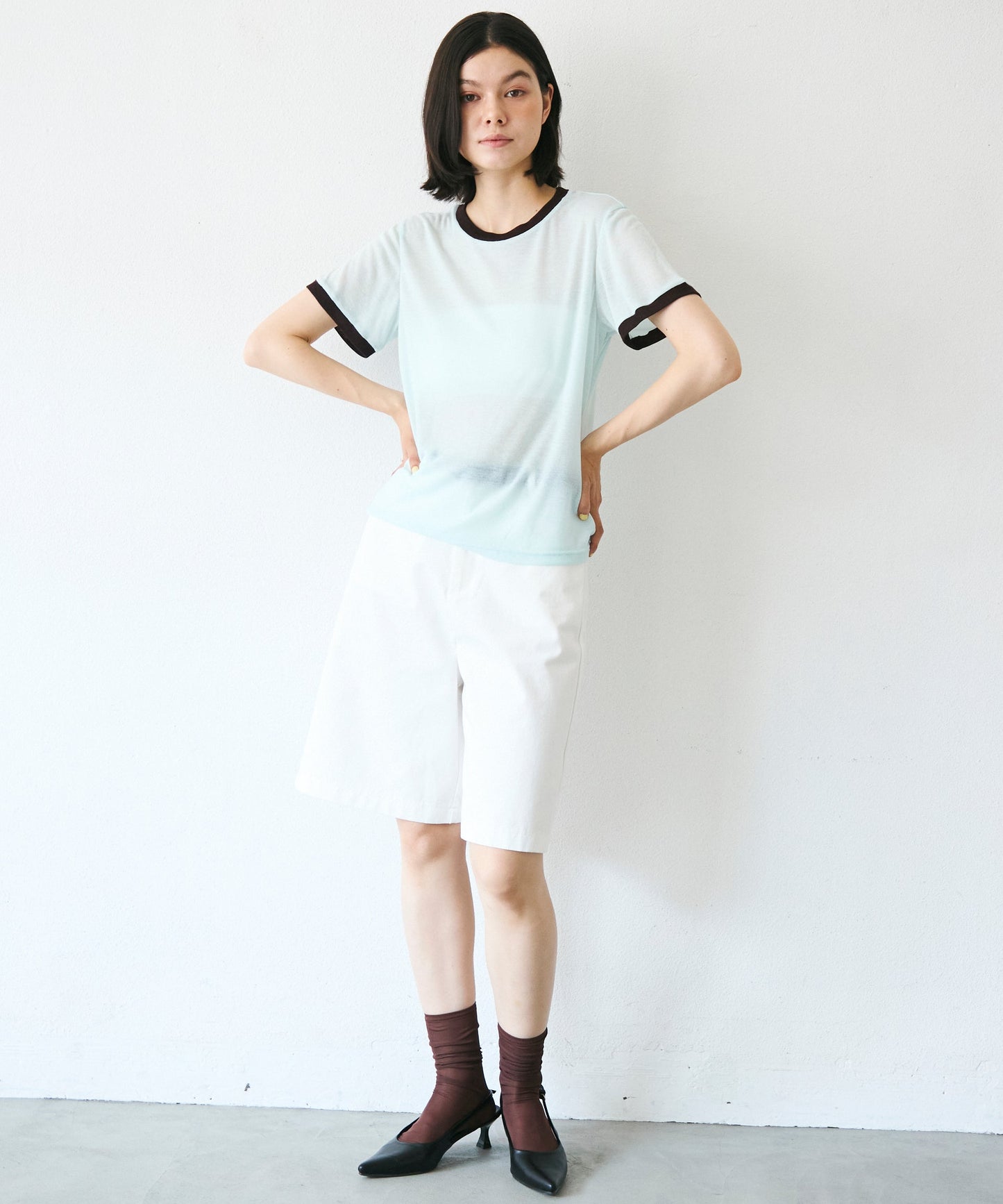シアーリンガーTシャツ
