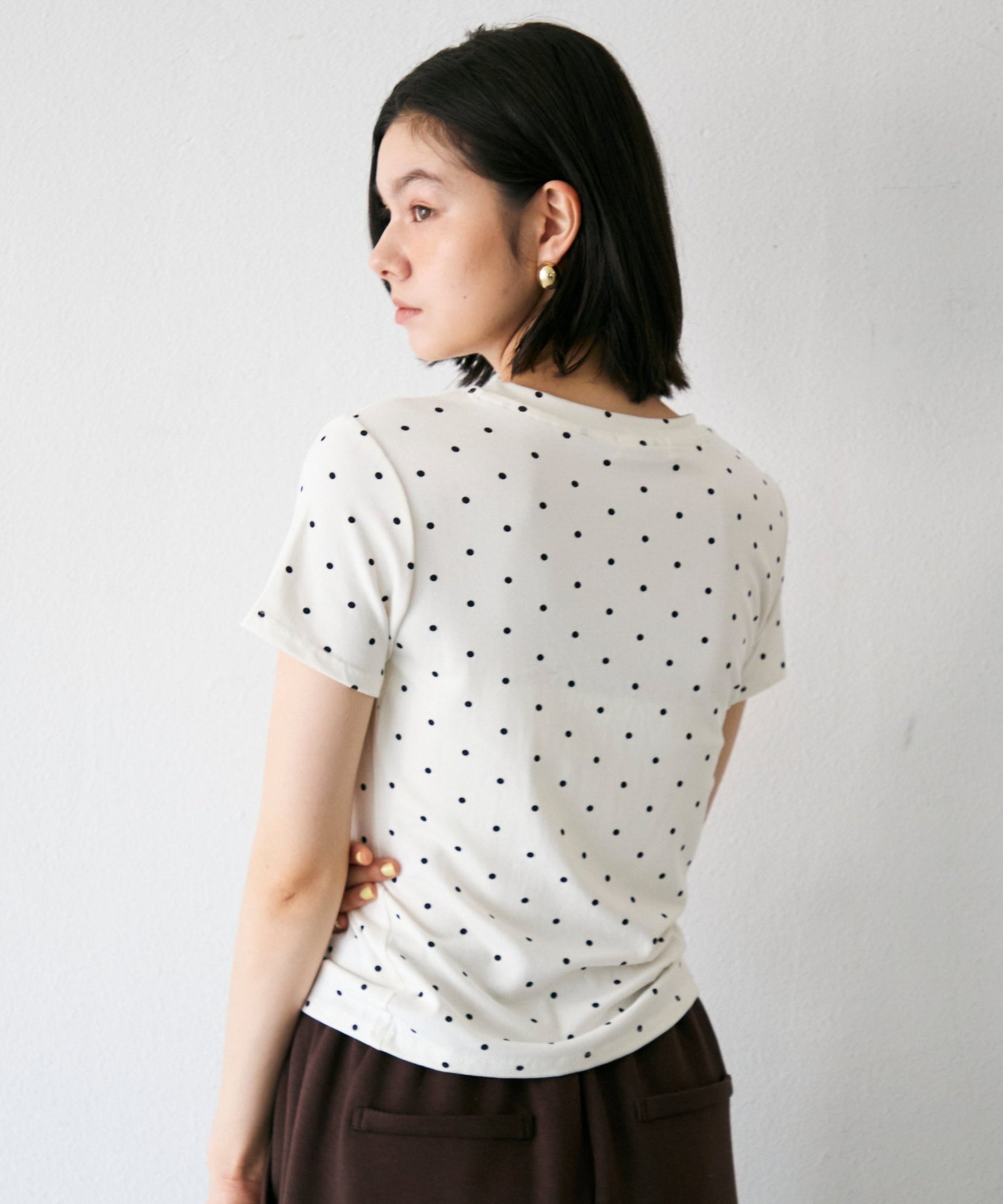 ドットラウンドTシャツ