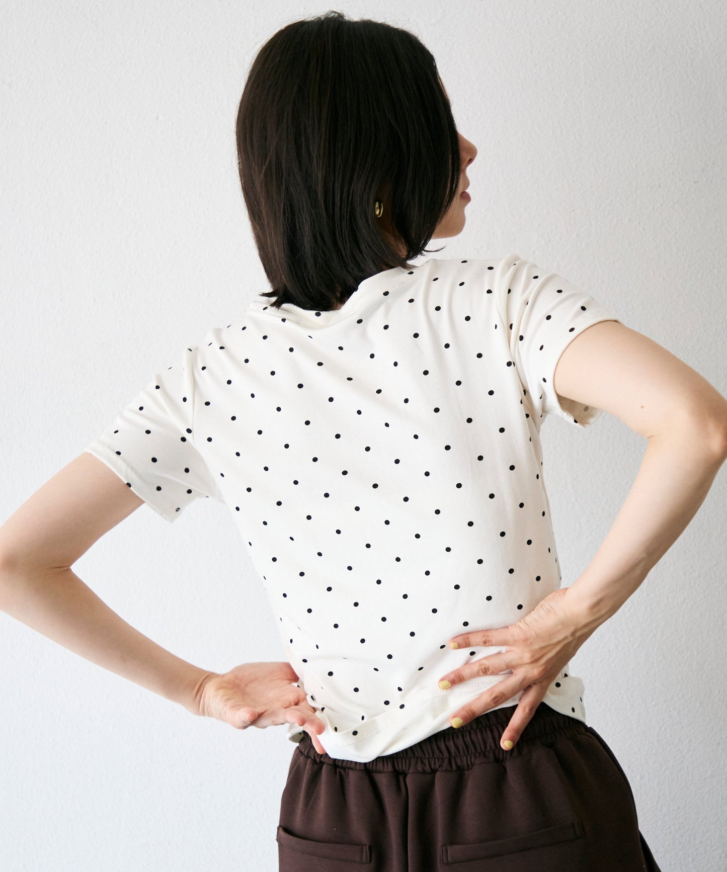 ドットラウンドTシャツ