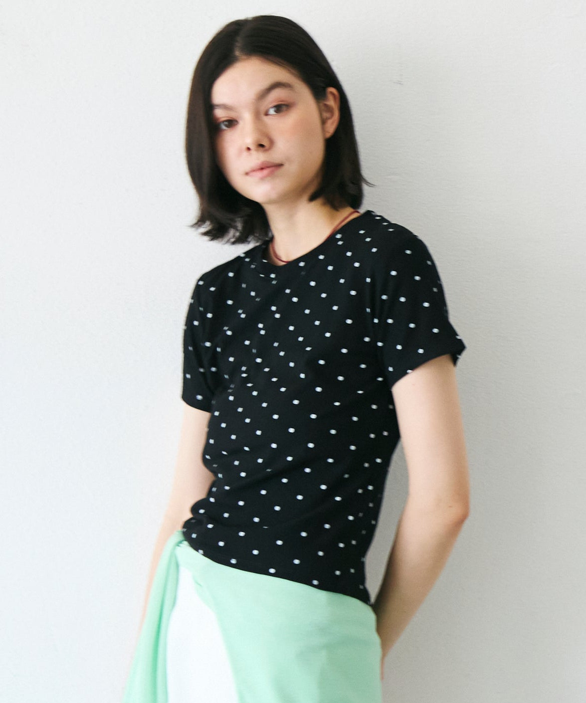 ドットラウンドTシャツ
