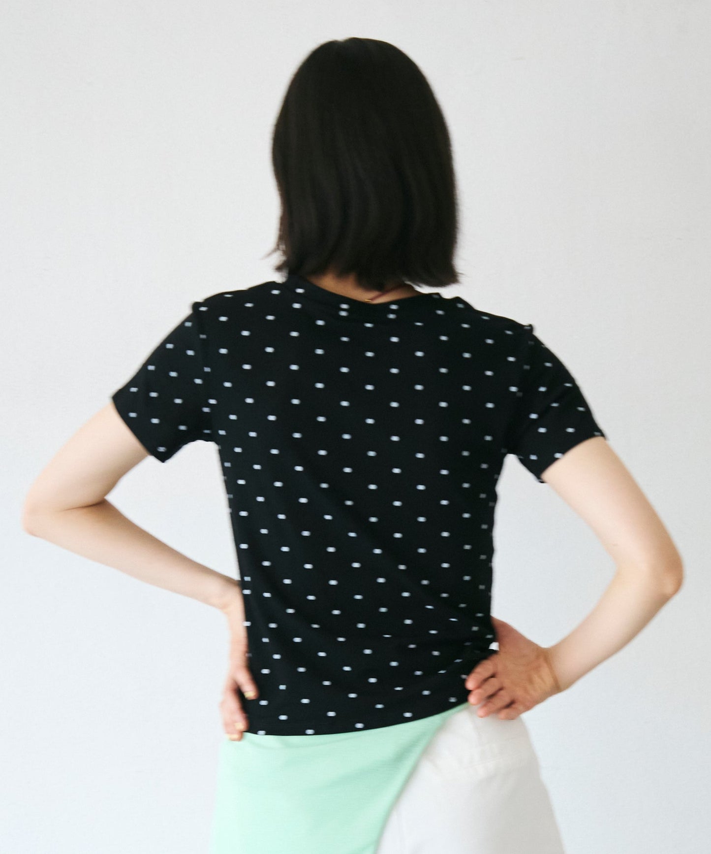 ドットラウンドTシャツ